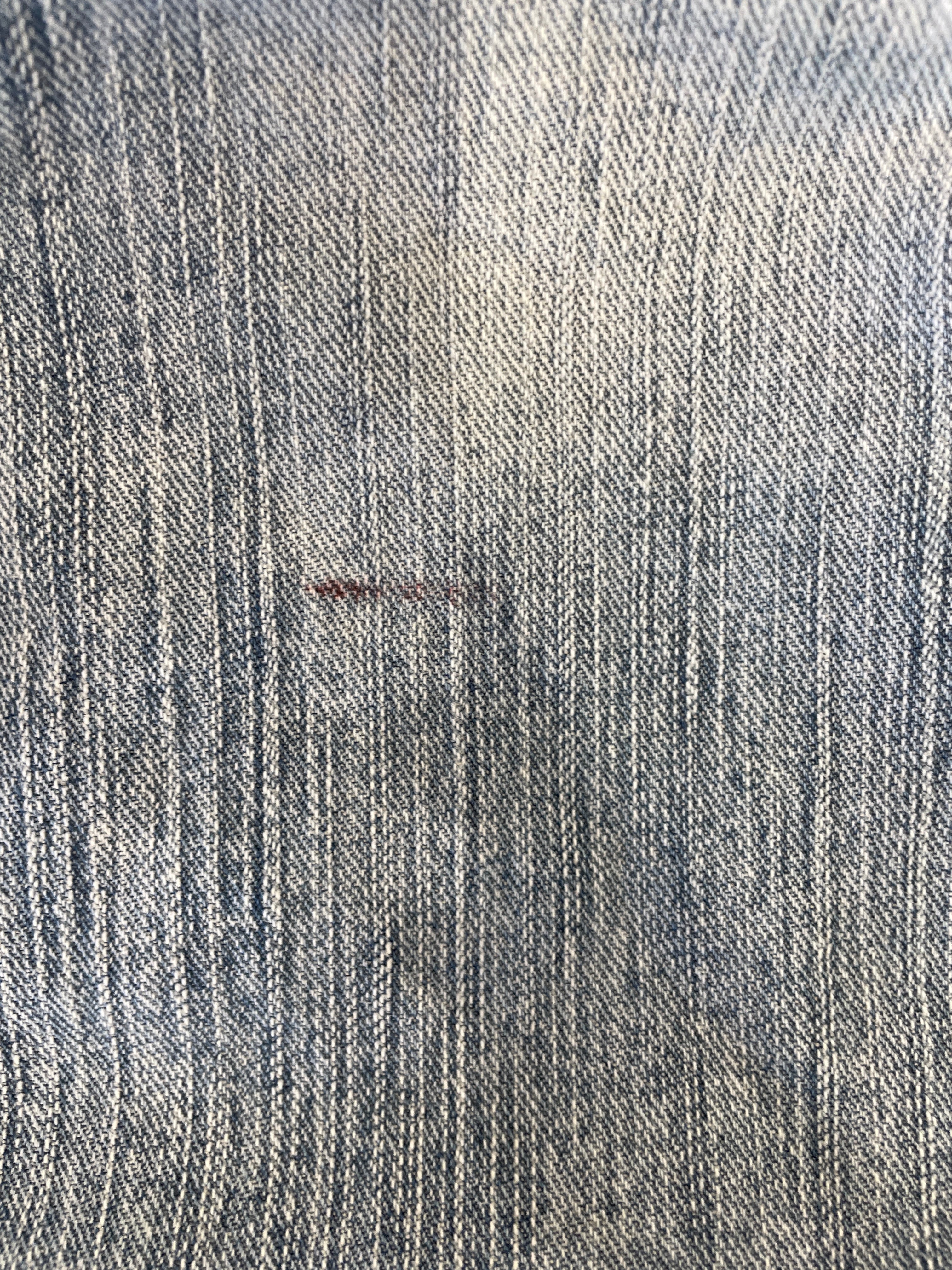 BALENCIAGA/Straight Pants/L/Denim/BLU/2024 GEORGE-V PANEL WIDE LEG view 10