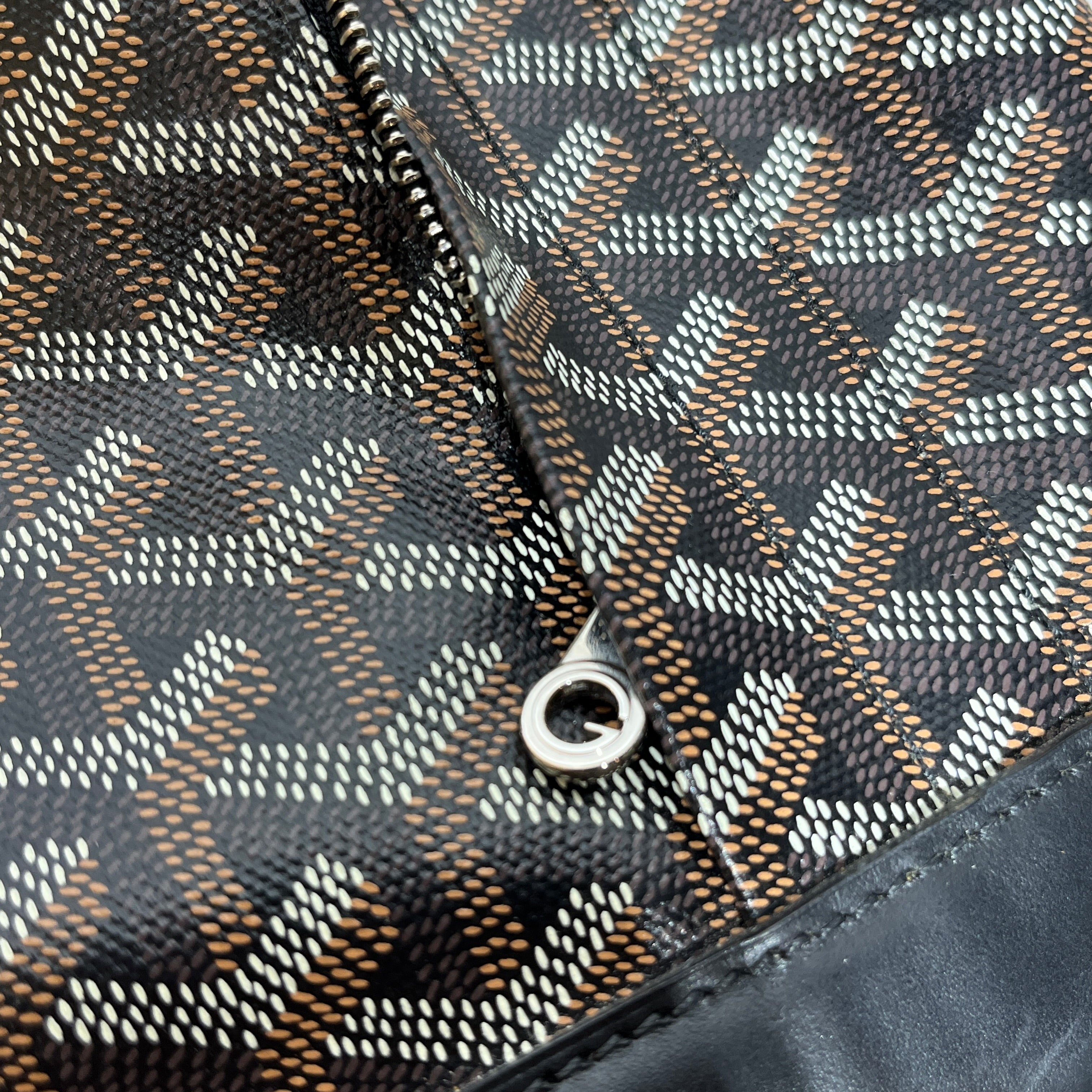 GOYARD/Backpack/Monogram/Leather/BLK/Calfskin Alpin Backpack view 6