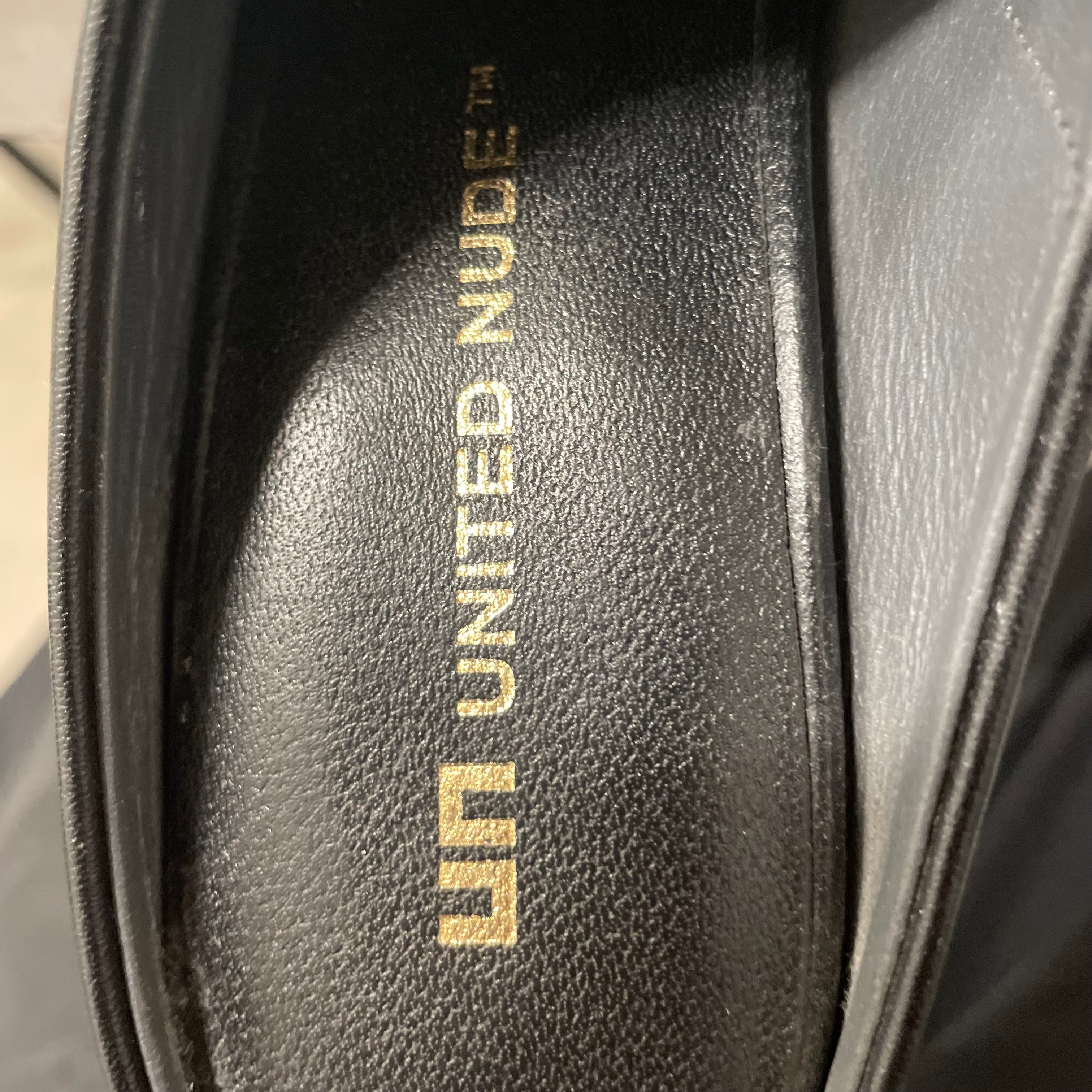 UNITED NUDE/Heels/EU 35/Leather/BLK/SILVER MULE HEELS view 3