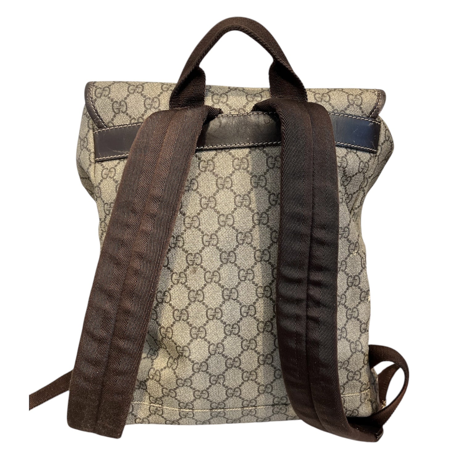 GUCCI/Backpack/Monogram/Leather/BRW/GG SUPREME CANVAS BACKPACK view 2