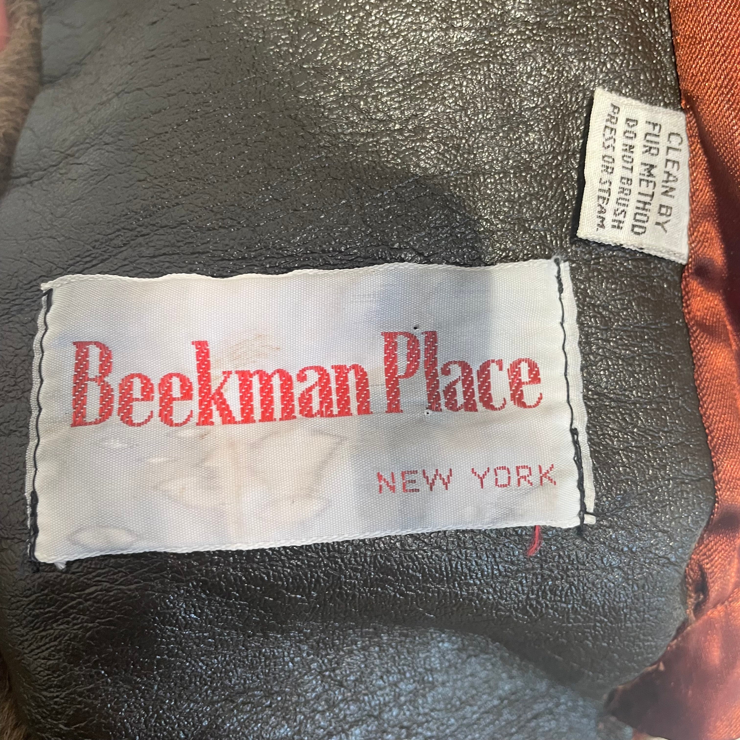 Vintage/Coat/Fur/BRW/Beekman Place view 3