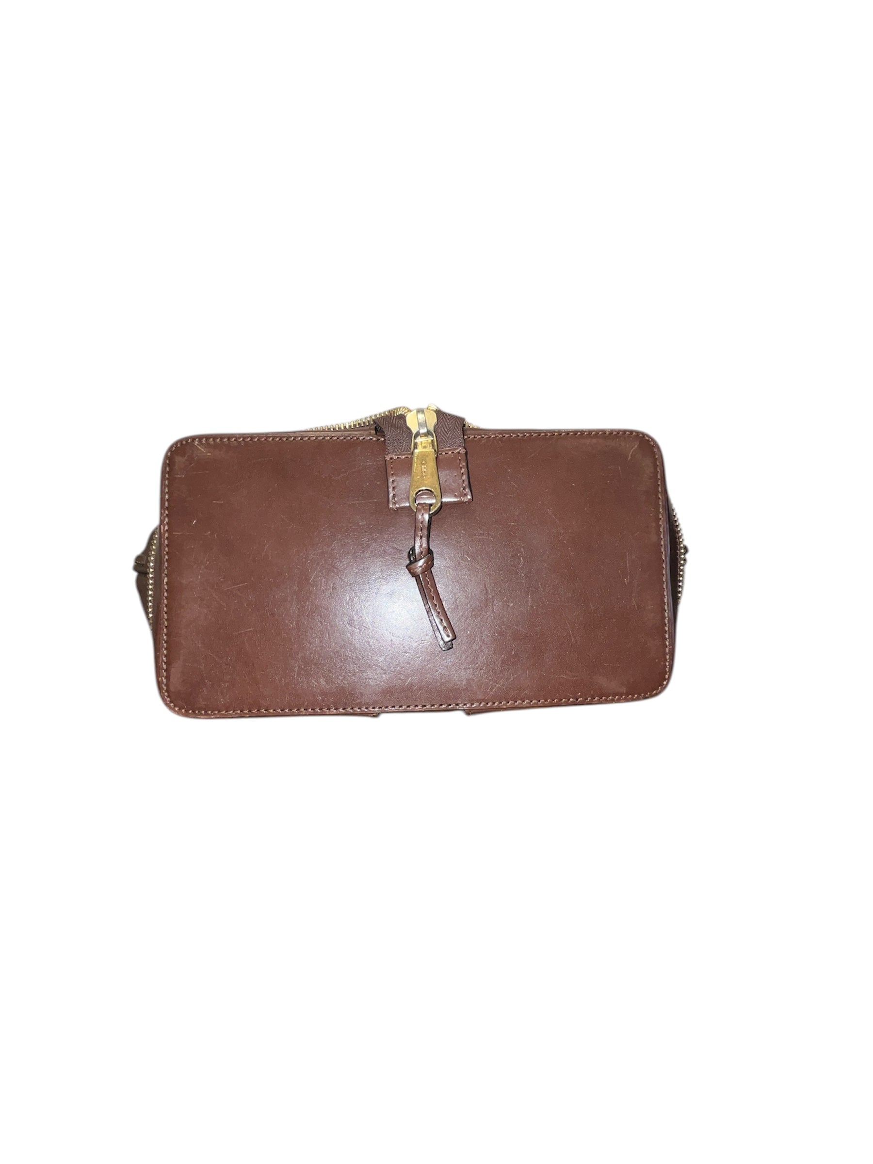 Chloe/Hand Bag/Leather/BRW/Ellen Leather Zipper bag view 3