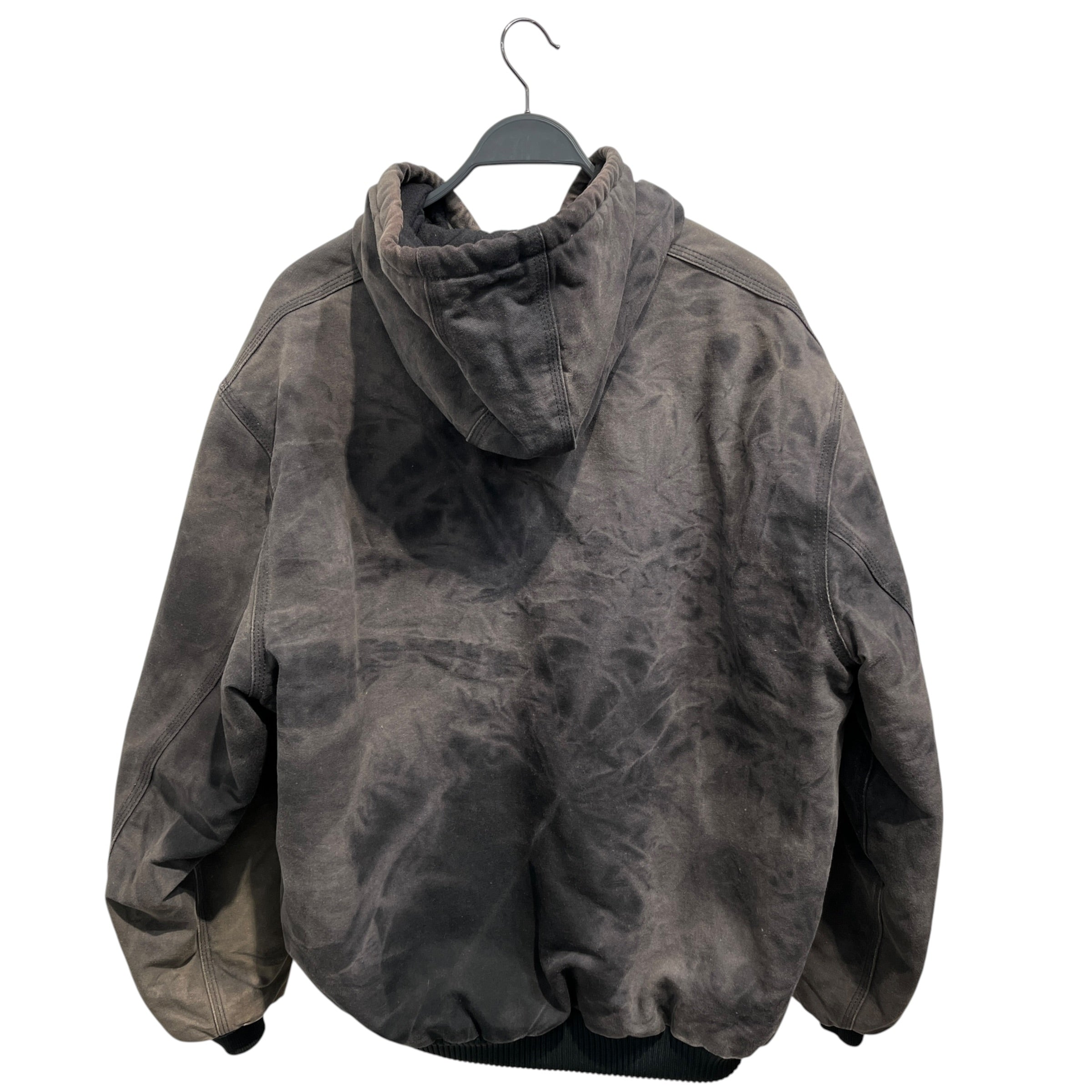 Carhartt/Jacket/XL/Cotton/BLK/Sunfaded Black Hooded JKT view 2