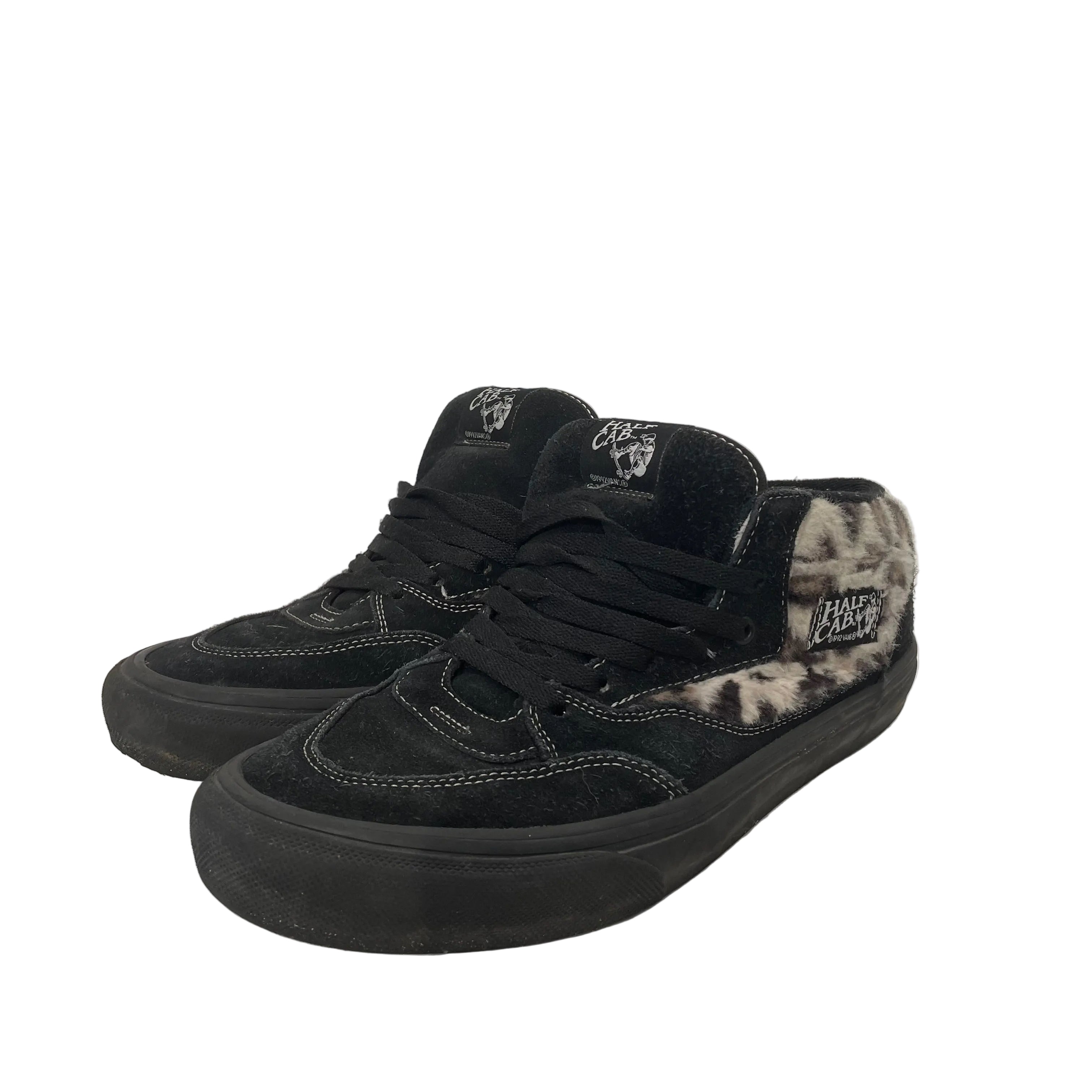 VANS/Supreme/Low-Sneakers/US 11.5/Leopard/Cotton/BLK/HALF CAB LEOPARD view 3
