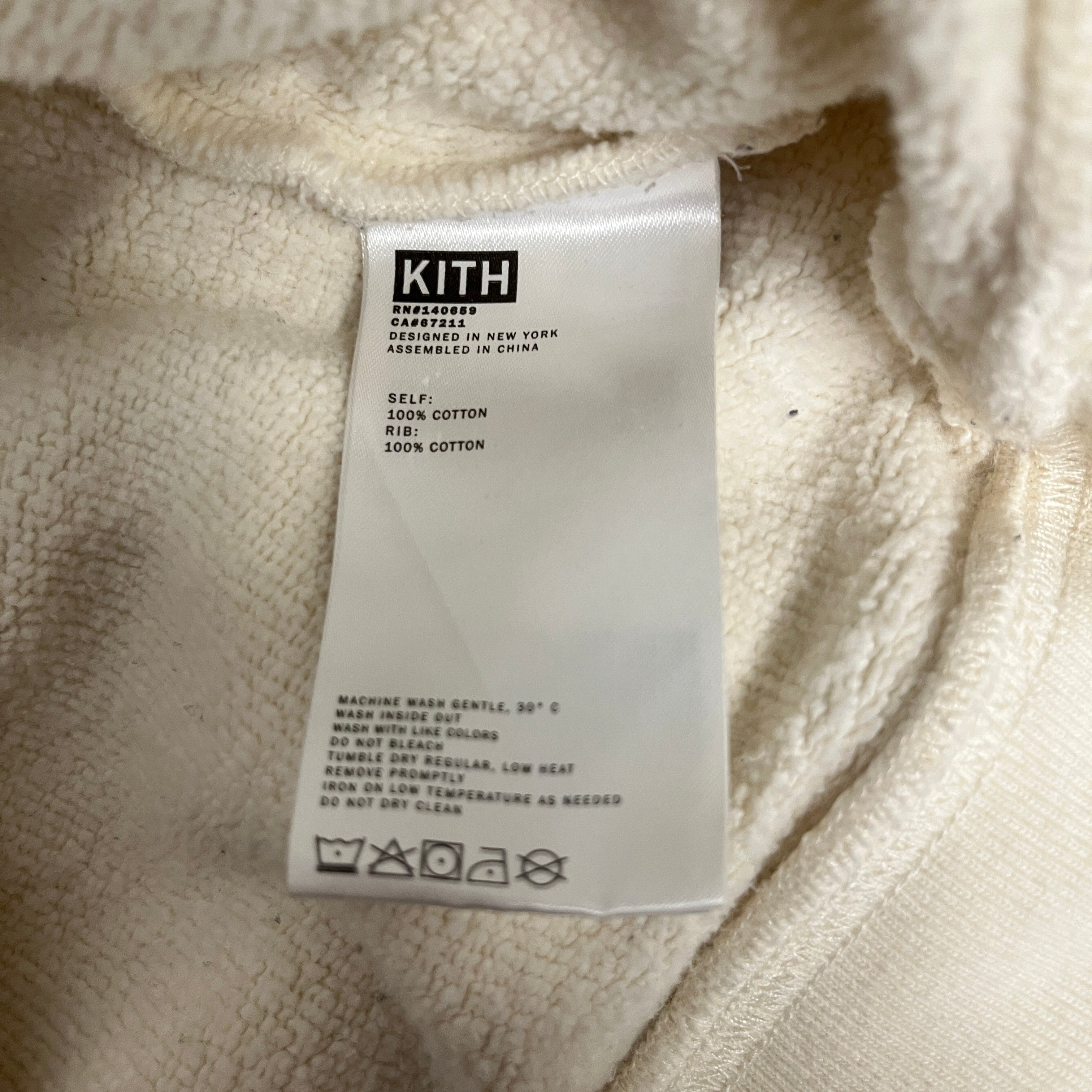 KITH/Sweatshirt/XL/Cotton/WHT/NEW YORK TO THE WORLD APPLE view 4