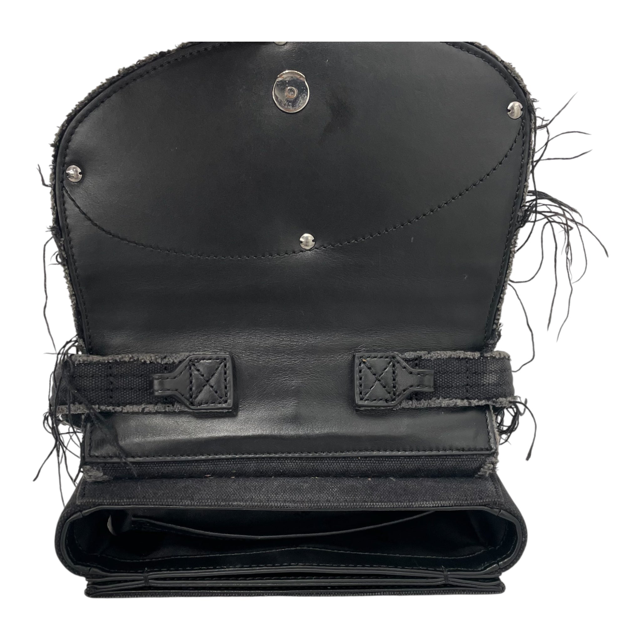 DIESEL/Tote Bag/Denim/BLK/DISTRESSEDSTONES view 4
