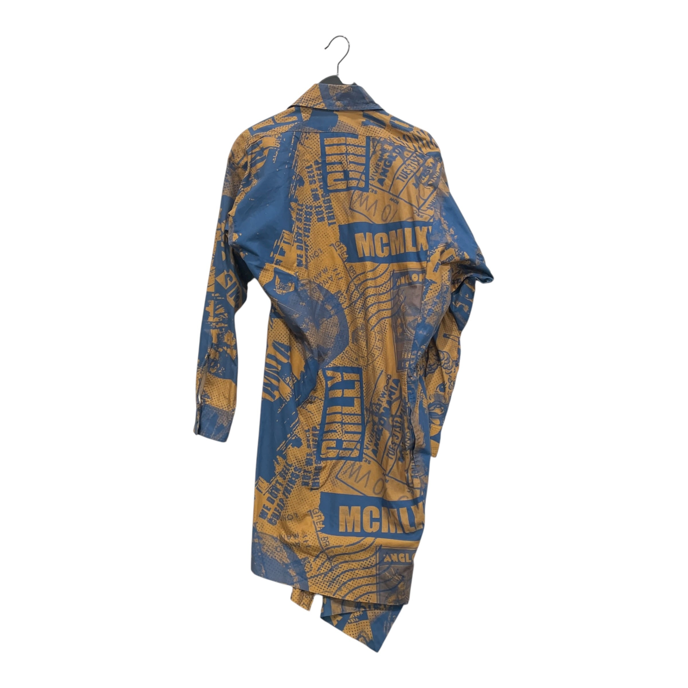 Vivienne Westwood/Dress/38/Cotton/BLU/GRAPHICGRAFFILIKE view 2