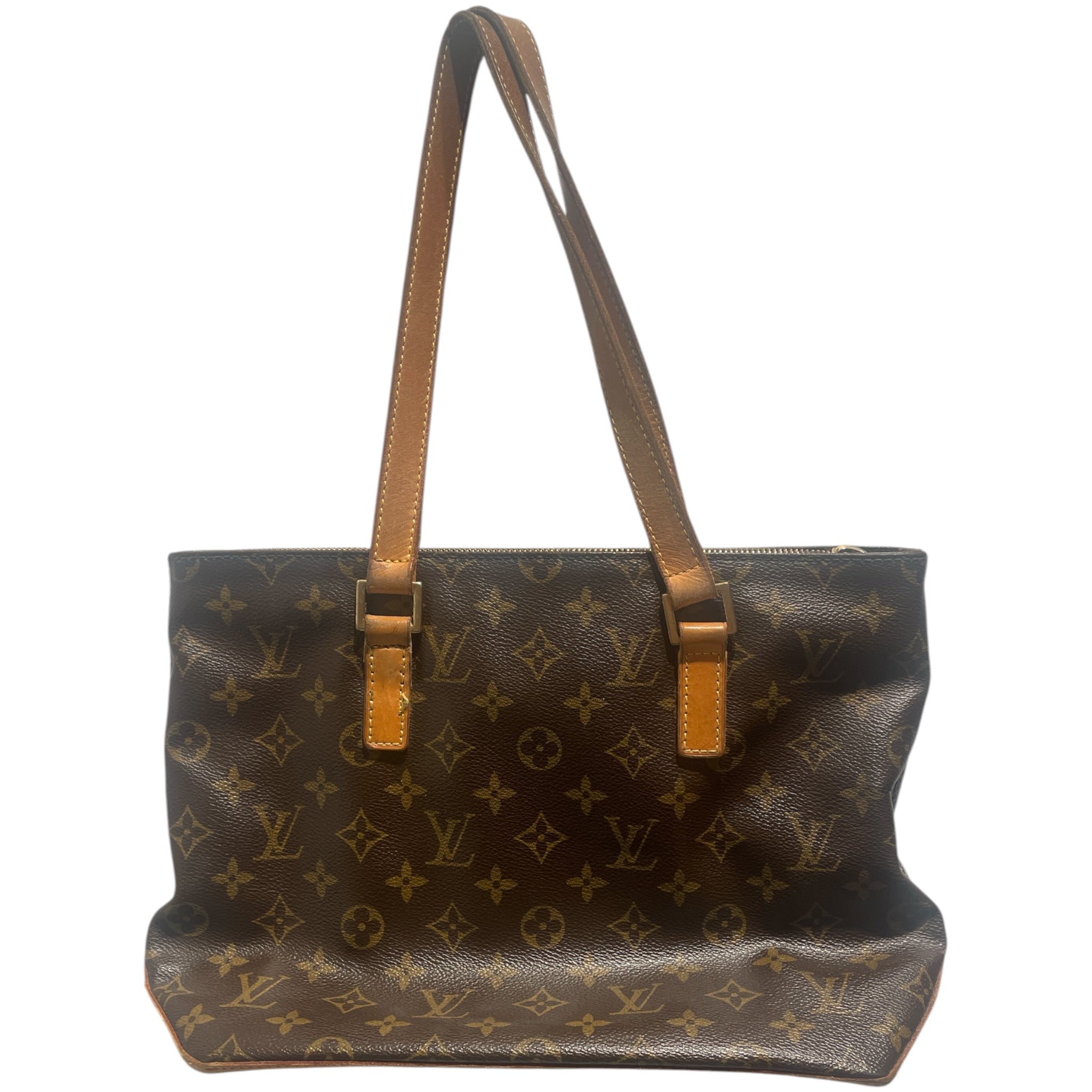 LOUIS VUITTON/Tote Bag/Monogram/Leather/BRW/Cabas piano view 2