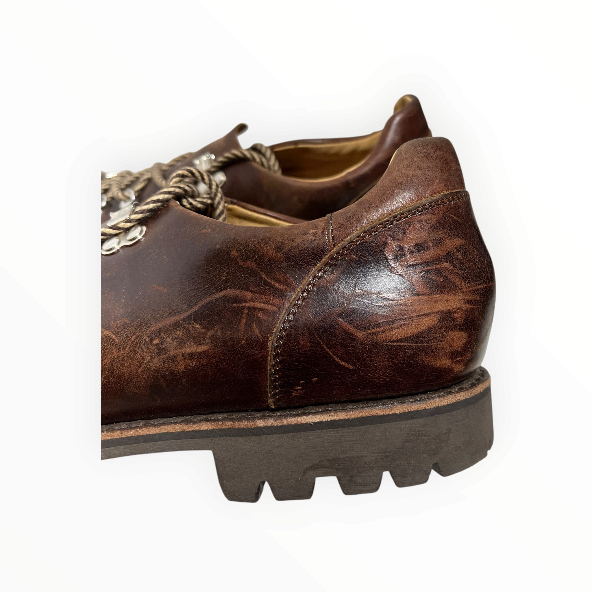 PARABOOT/Loafers/US 12/Leather/BRW/LACE UP view 5