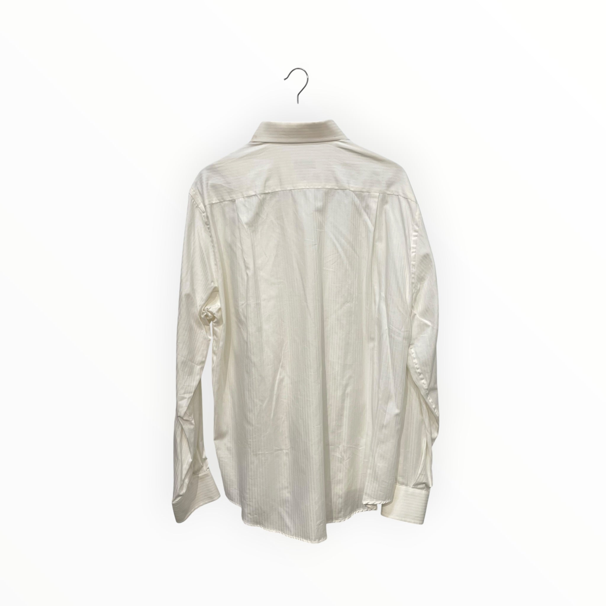 YVES SAINT LAURENT/Shirt/45/Cotton/WHT/Pour Homme view 2