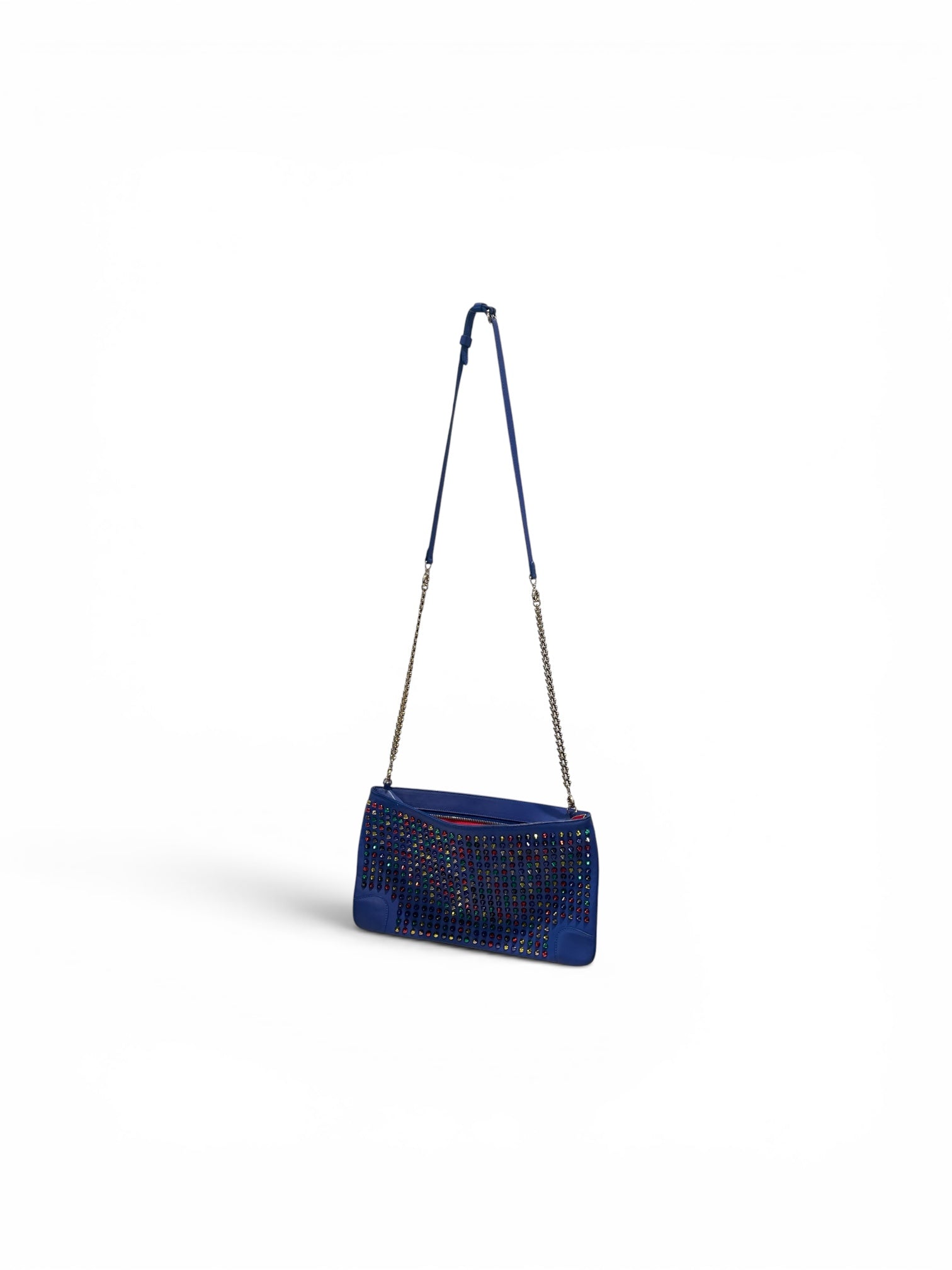 Christian Louboutin/Cross Body Bag/Leather/NVY/Loubiposh view 1