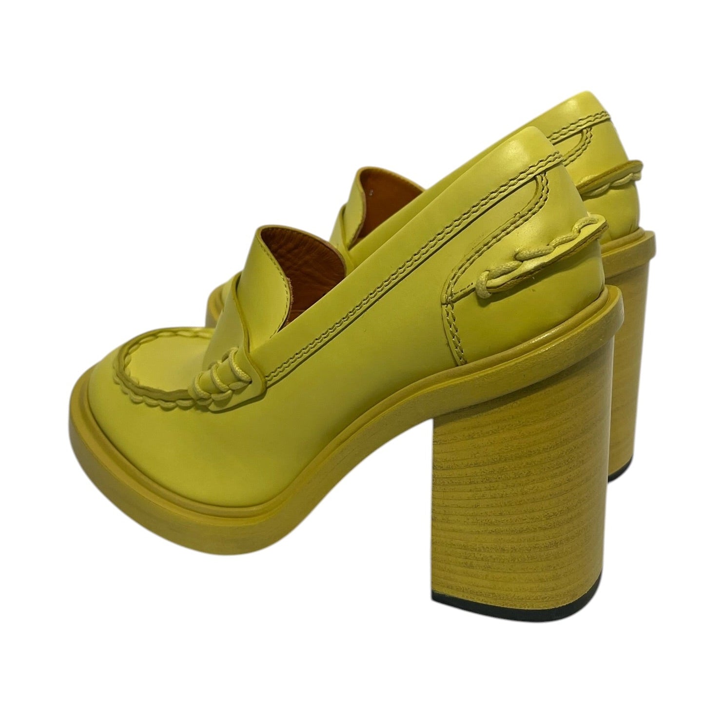 TOD'S/Heels/EU 36/Leather/YEL/Pump view 2