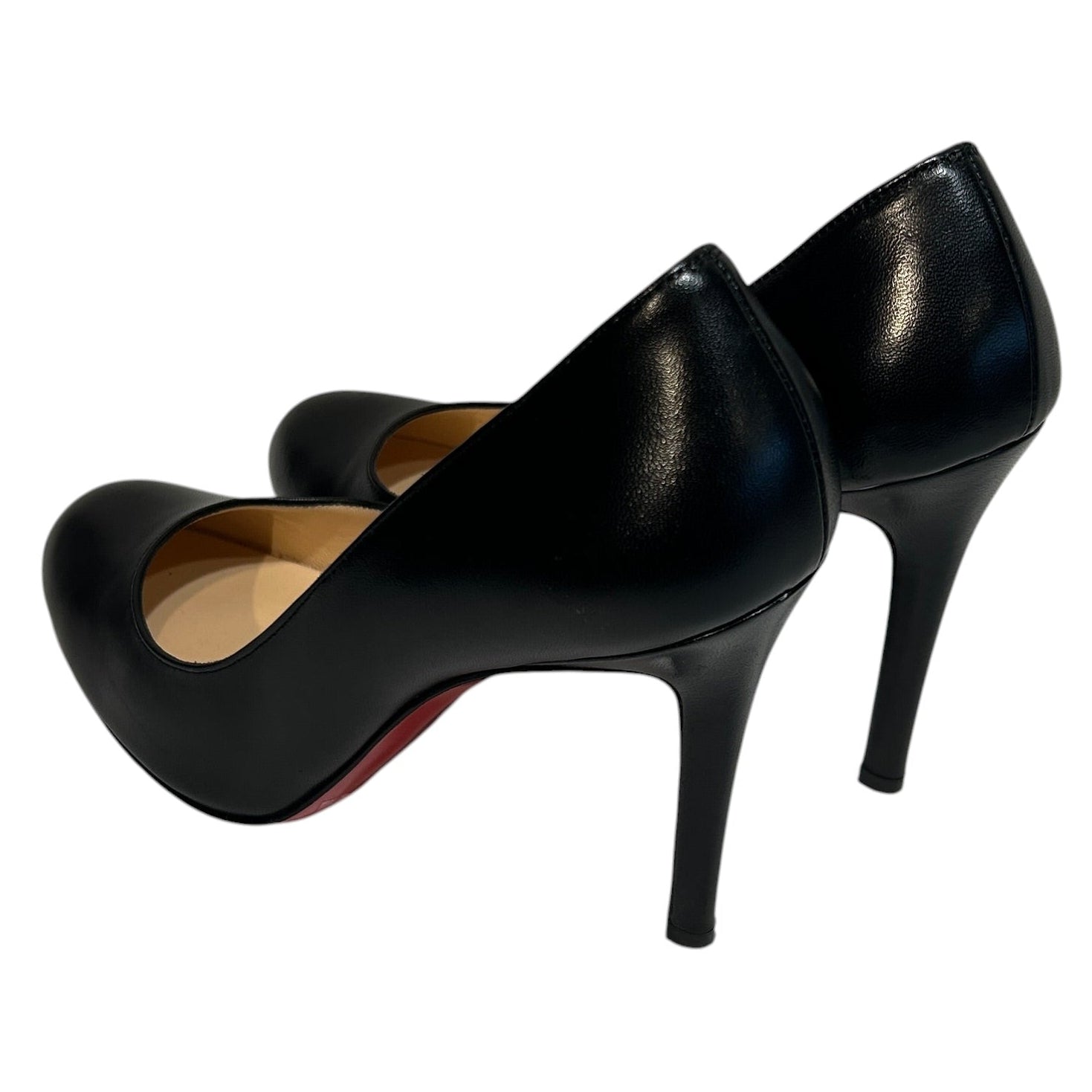 Christian Louboutin/Heels/EU 37.5/BLK/Simple Pump view 2