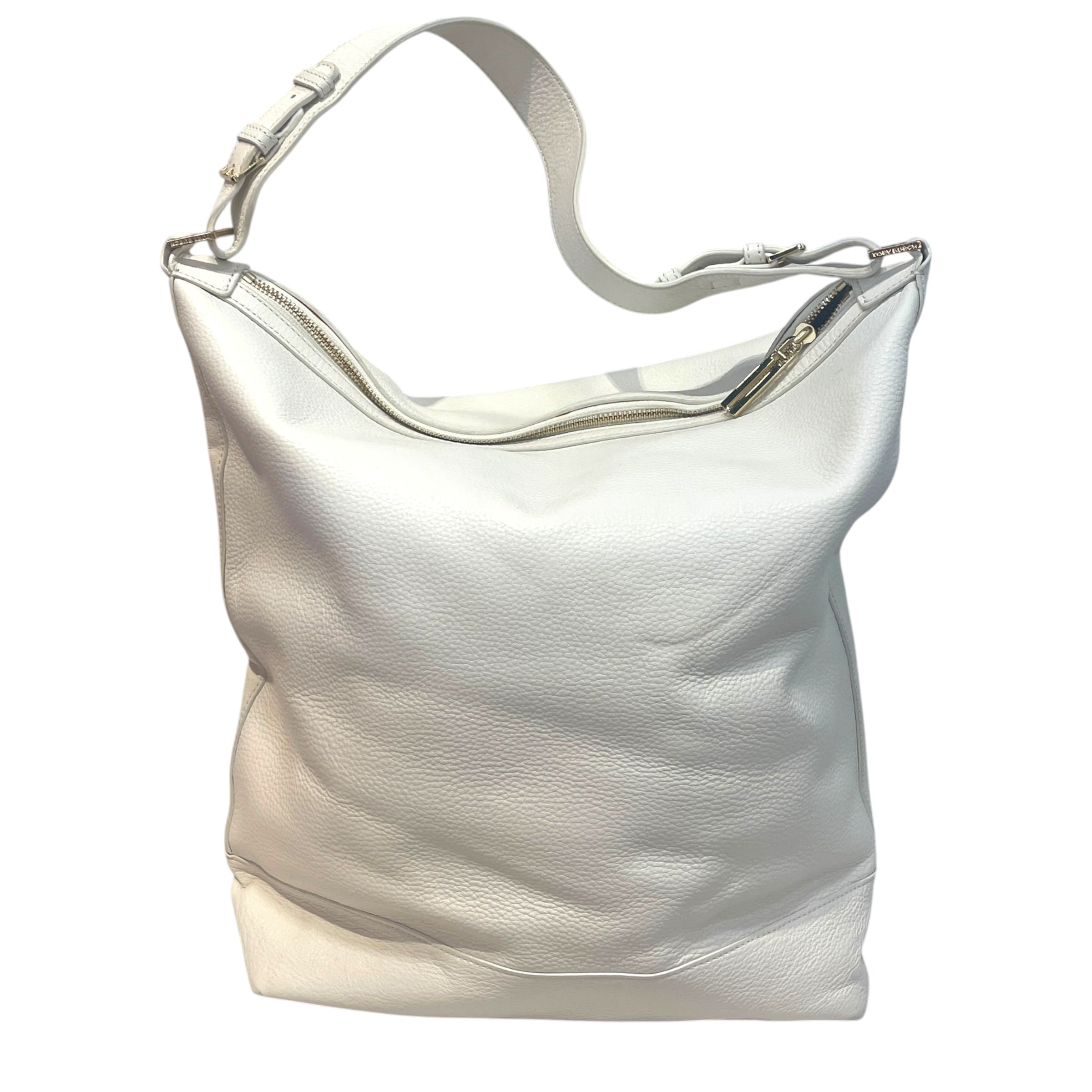 TORY BURCH/Hand Bag/Leather/WHT/Kipp Hobo view 2