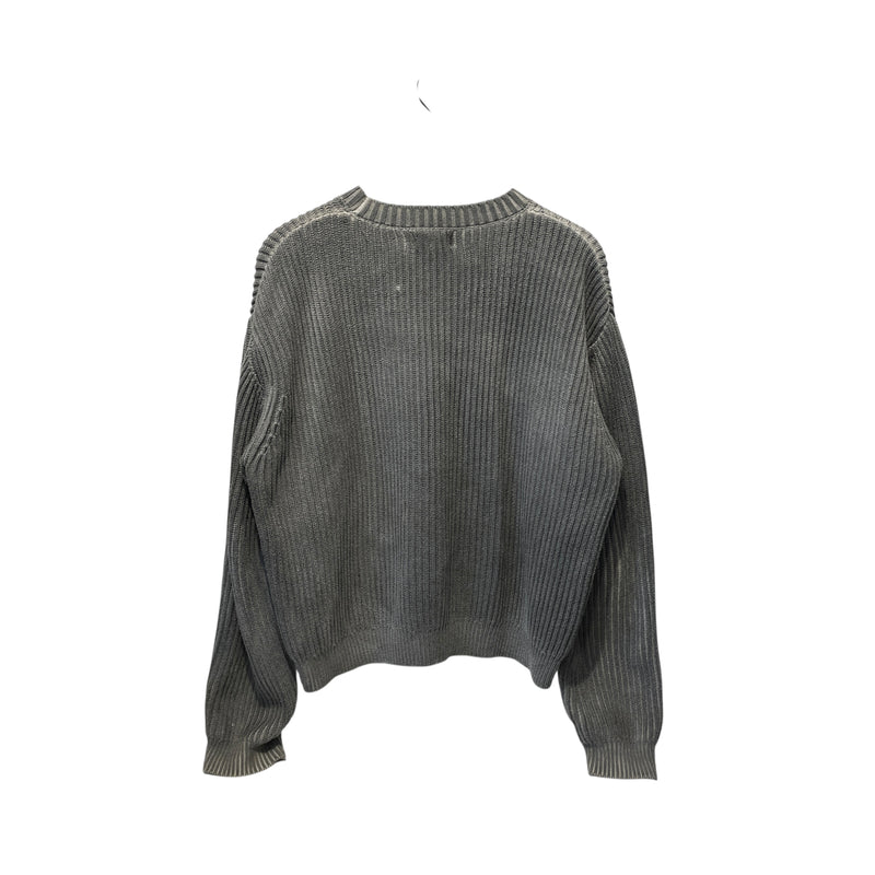 K-TWO STUDIOS/Sweater/M/Cotton/GRY/FISHERMAN KNIT