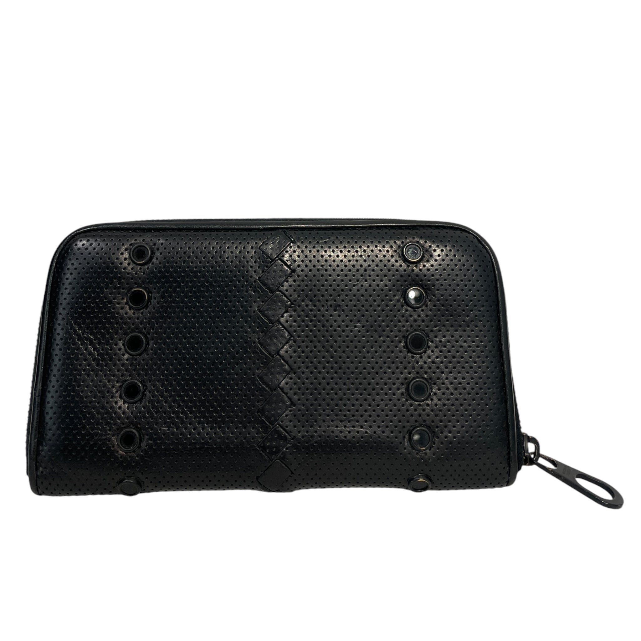 BOTTEGA VENETA/Long Wallet/Leather/BLK/L's/J6GV9BR view 1