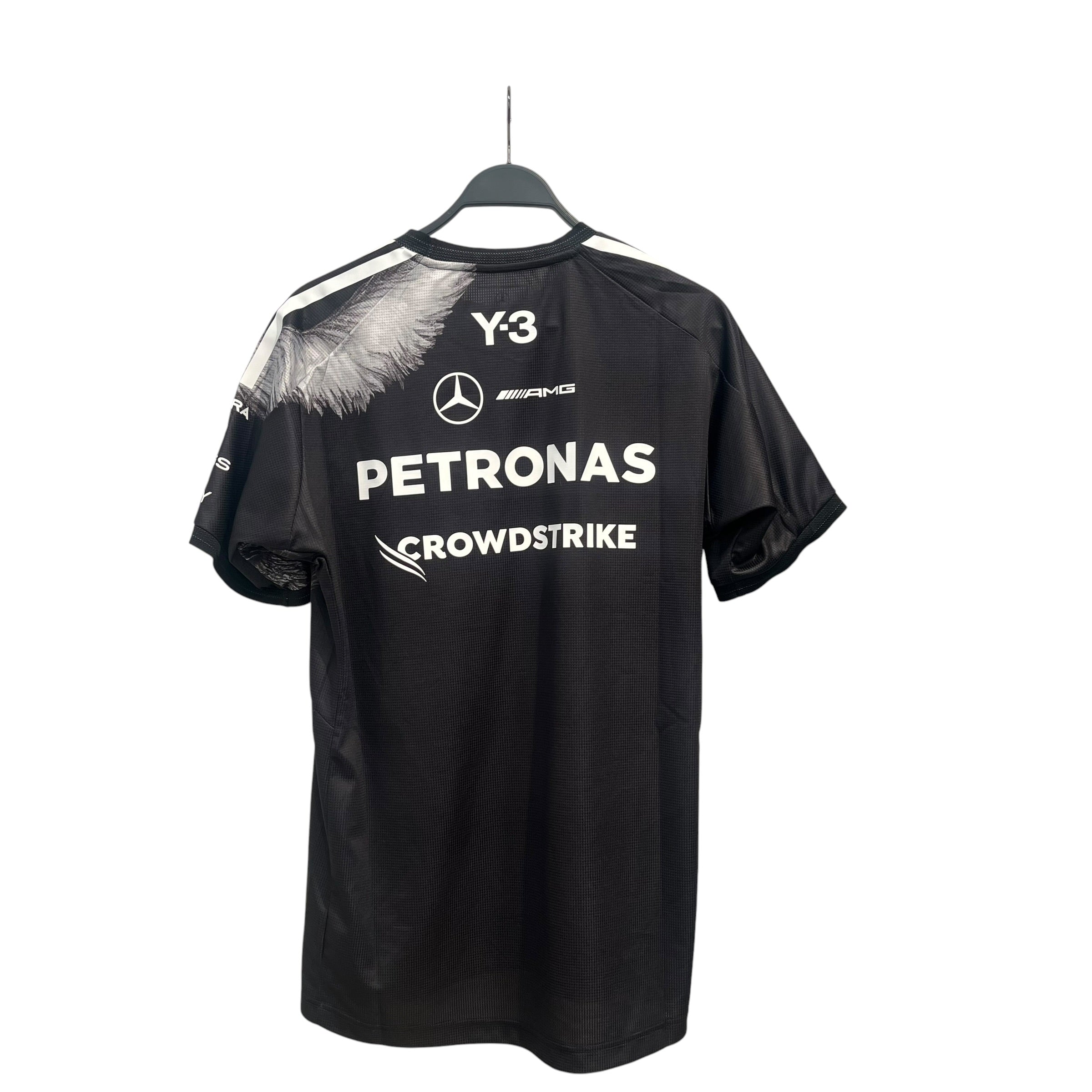 Y-3/adidas/T-Shirt/M/Polyester/BLK/Graphic/MERCEDES AMG WOLF GRAPHIC view 2