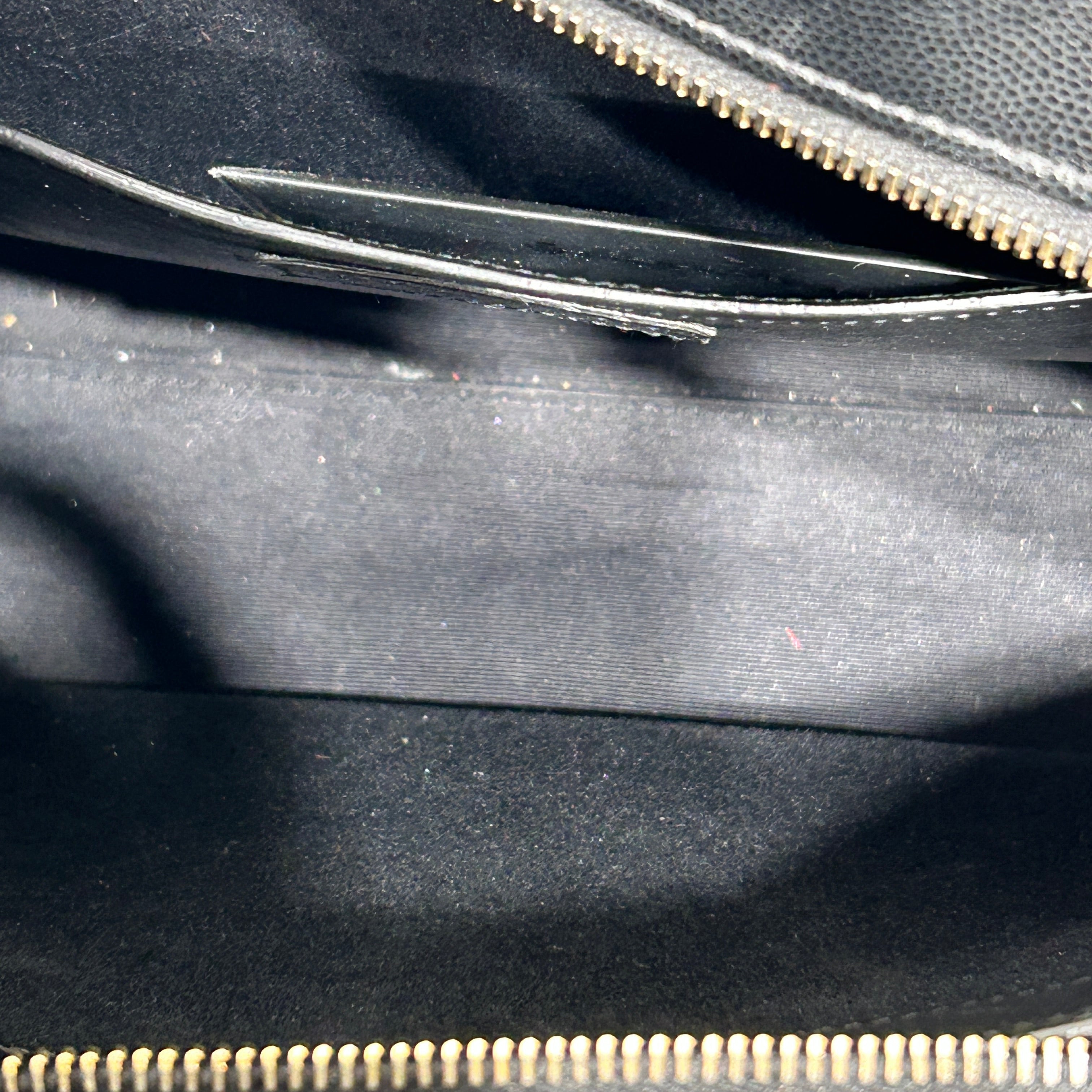 SAINT LAURENT/Hand Bag/Leather/BLK/UPTOWN TOTE GLD HRDWRE view 4