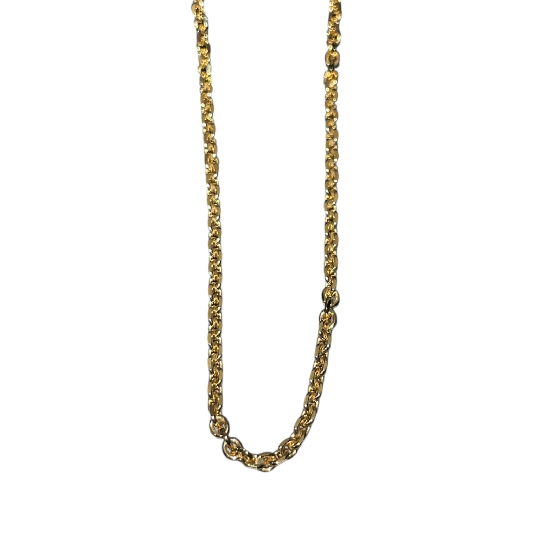SAINT LAURENT/Necklace/Stainless/Zirconia/GLD/ view 1