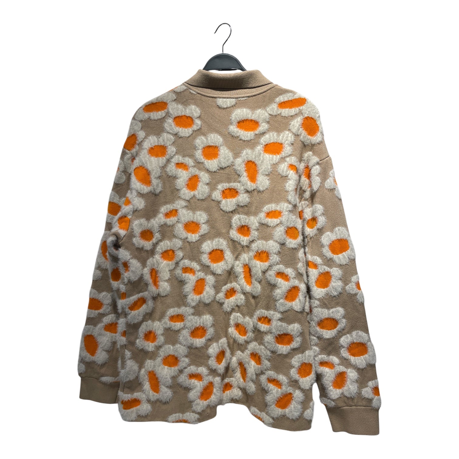 JACQUEMUS/Cardigan/L/Floral Pattern/Cotton/ORN/ view 2