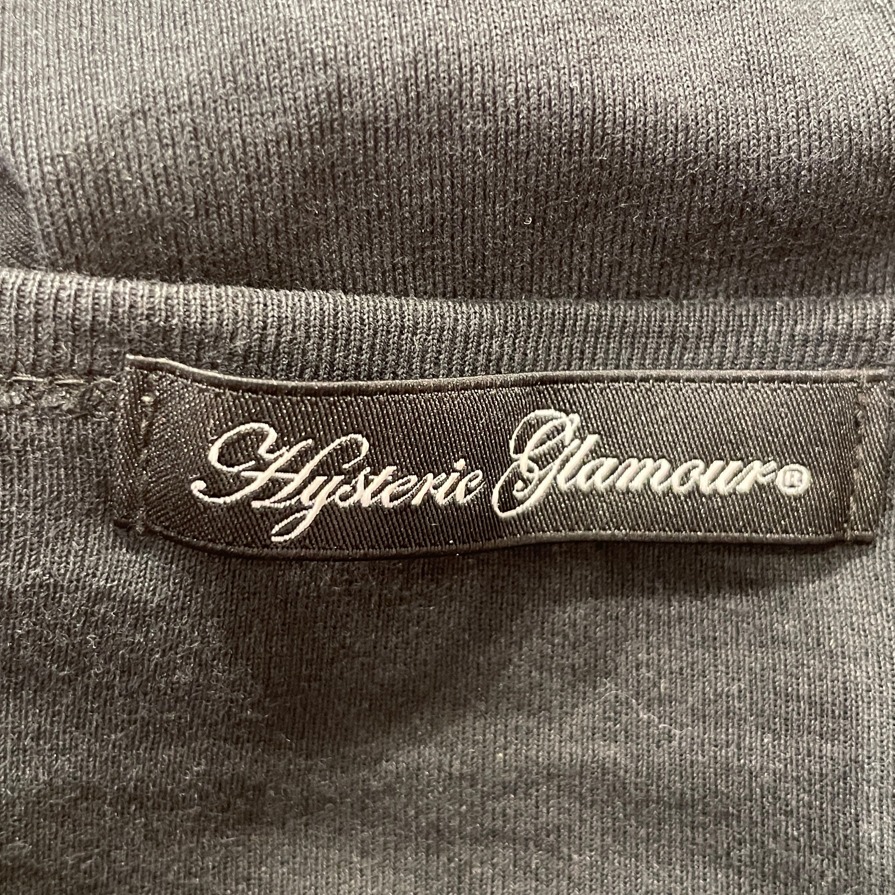 HYSTERIC GLAMOUR/LS T-Shirt/S/Cotton/BLK/WOMEN view 4