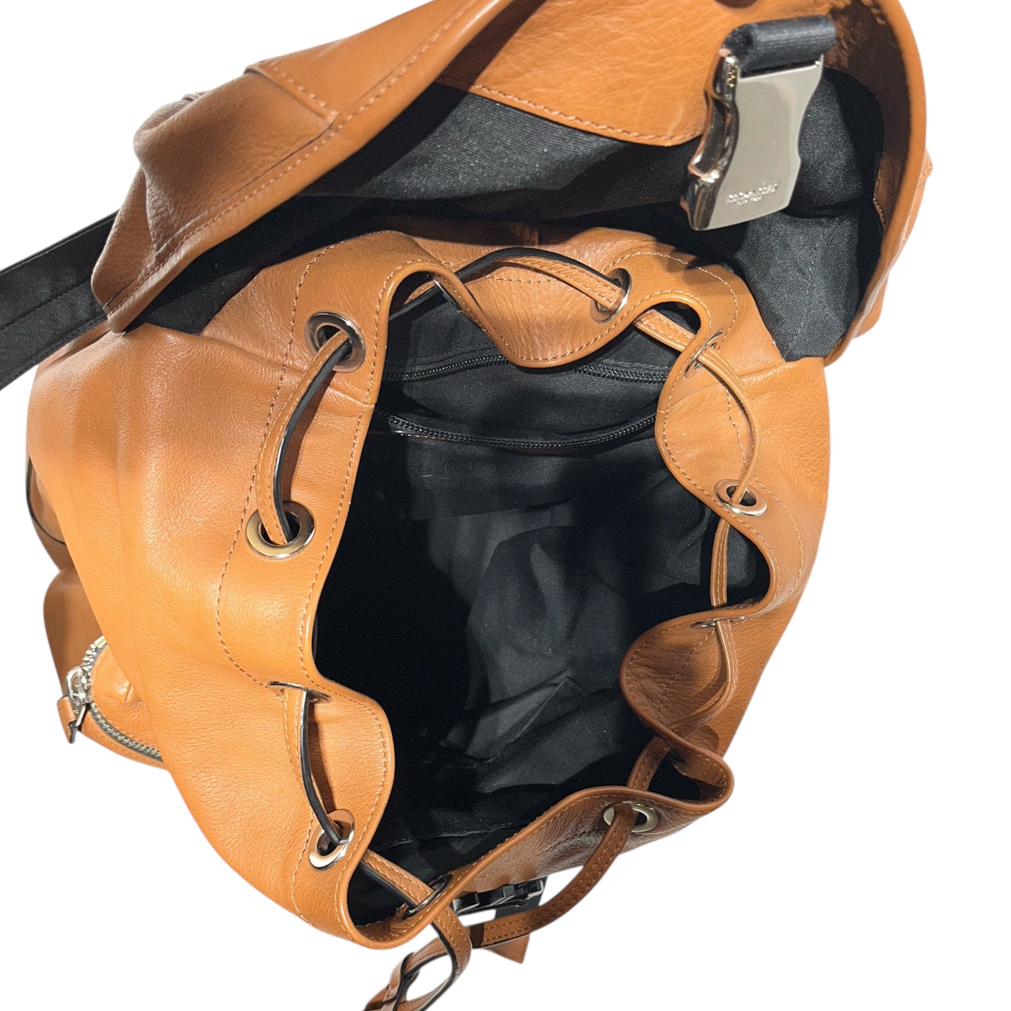COACH/Backpack/Leather/CML/SILVER BUCKLES view 3