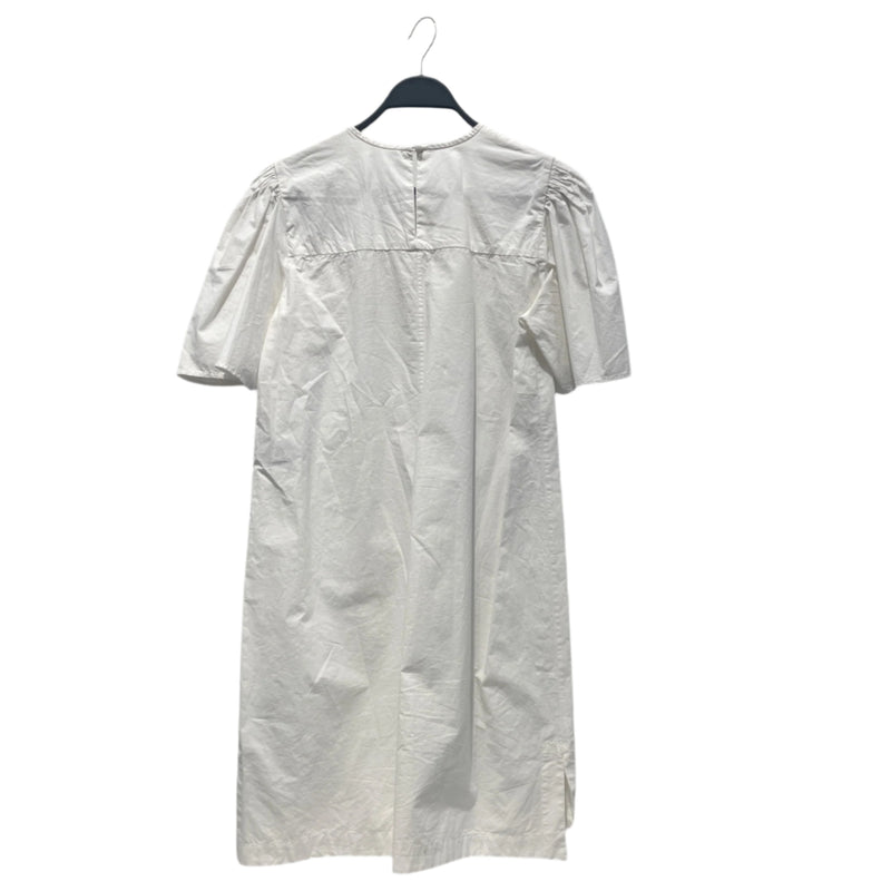 ISABEL MARANT ETOILE/SS Dress/36/Cotton/WHT/WITA DRESS PUFF SLEEVE