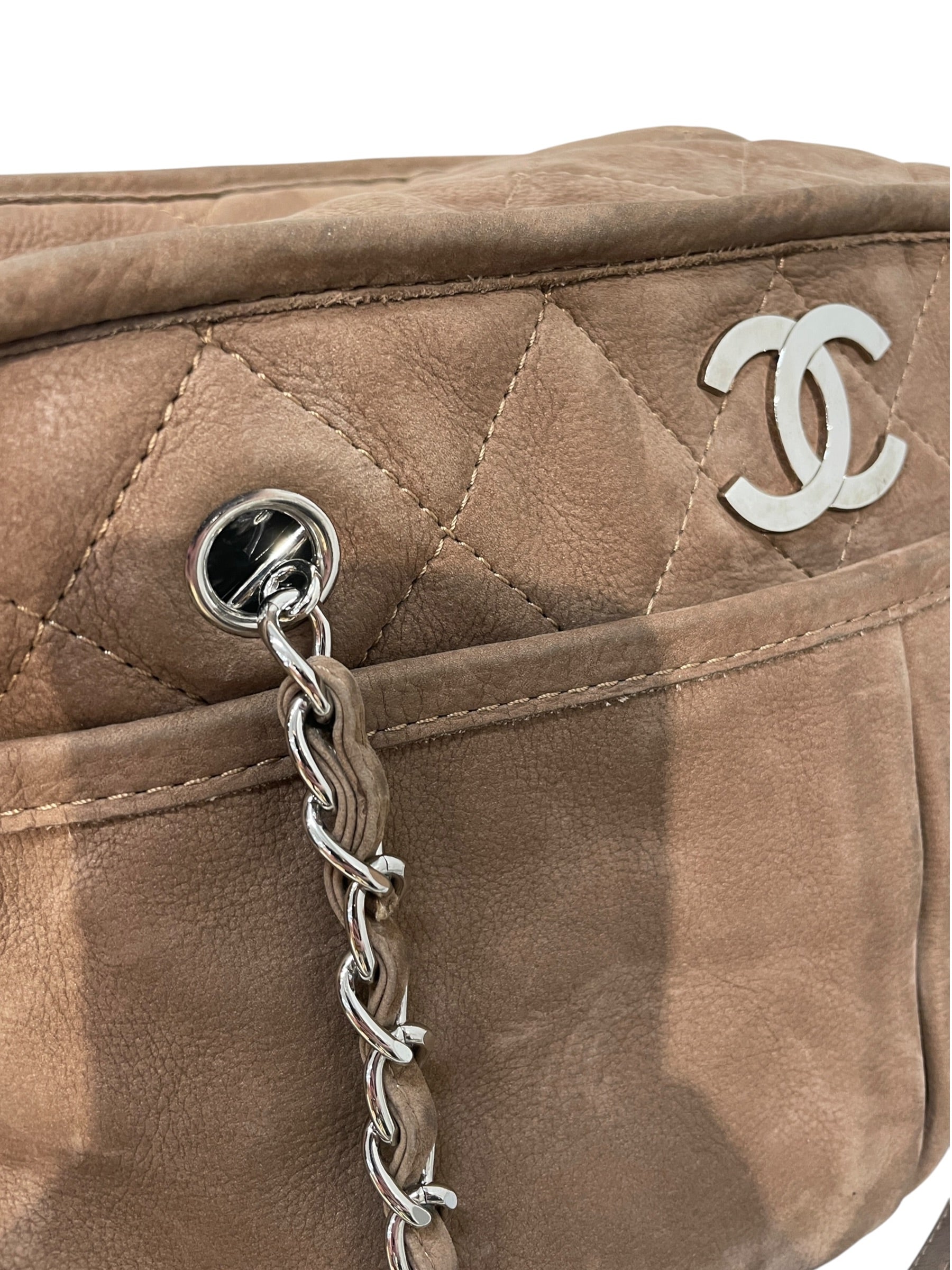 CHANEL/Hand Bag/Suede/Brown/ view 6
