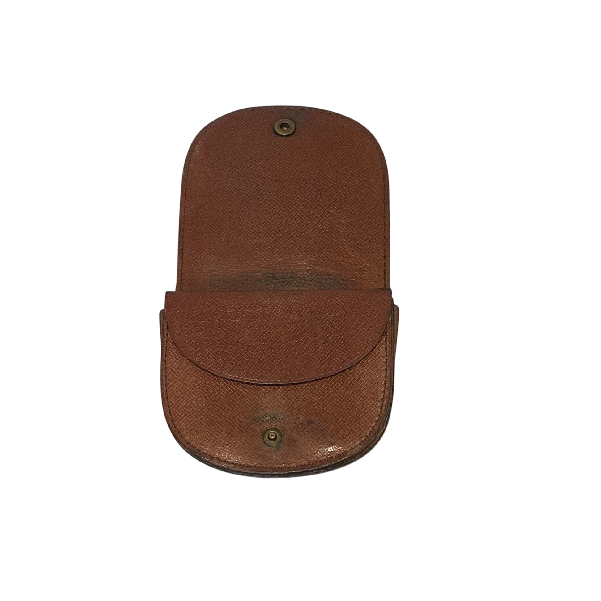 LOUIS VUITTON/Coin Wallet/Monogram/BRW/Coin Pouch pocket view 3