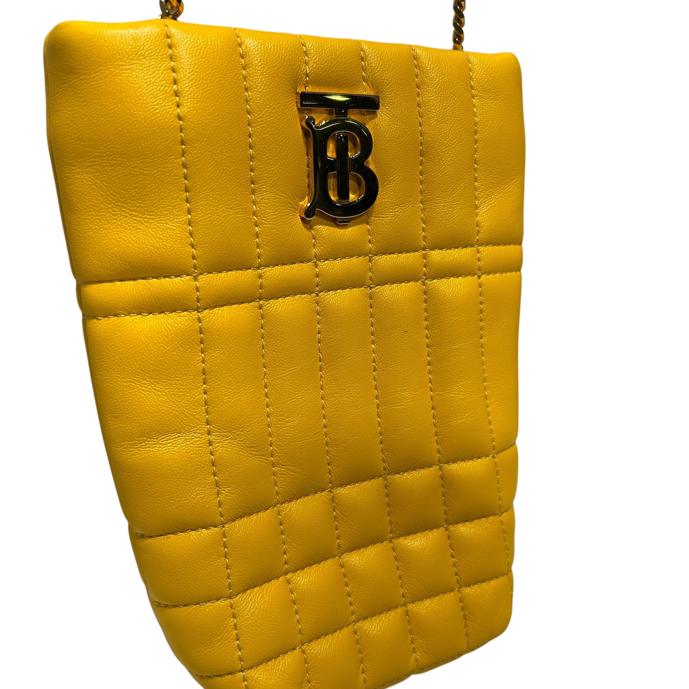 BURBERRY/Bag/Leather/YEL/BUCKET LEATHER view 6