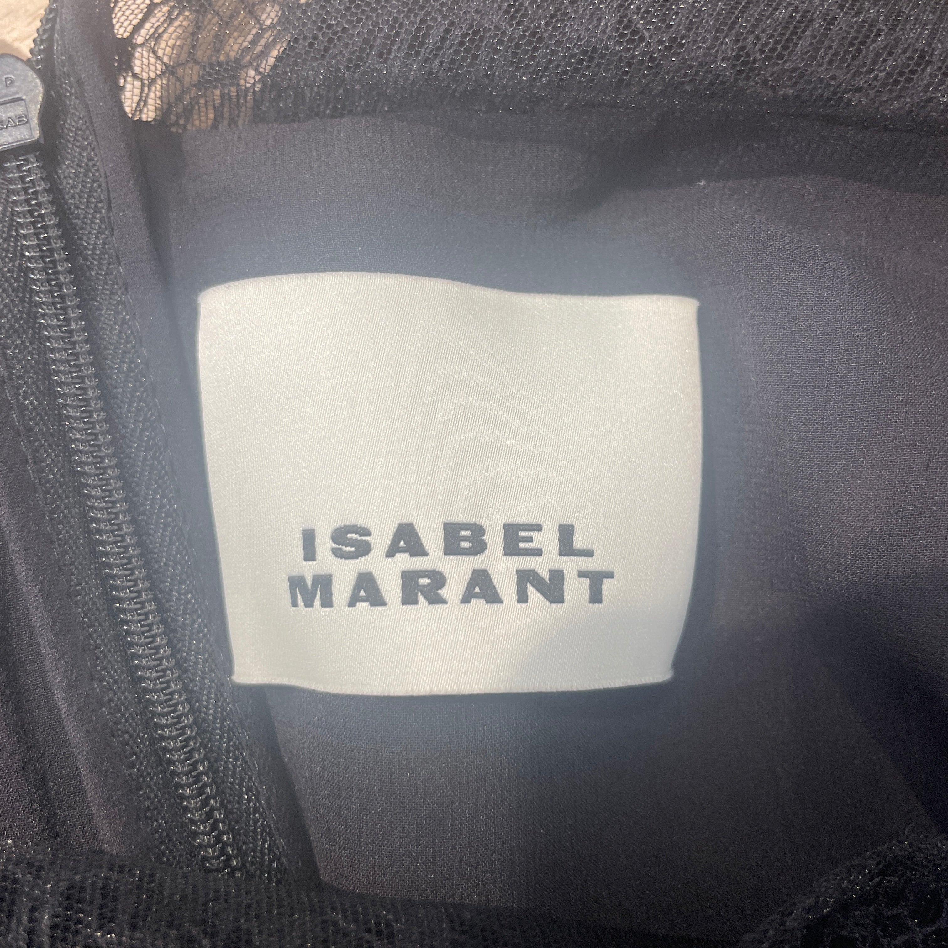 ISABEL MARANT/LS Dress/34/Silk/BLK/Camy Asymmetric Dress view 3