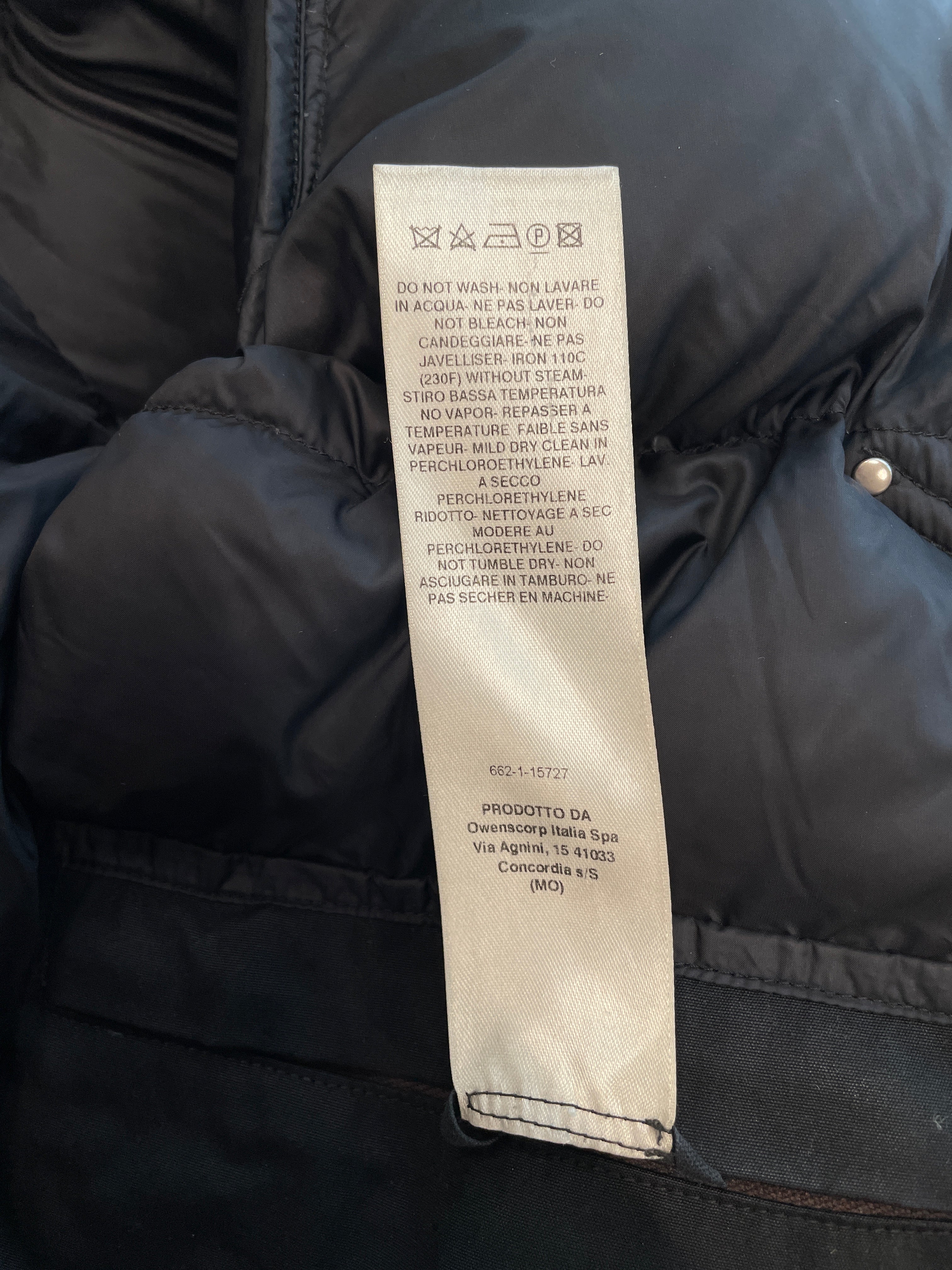 Rick Owens/Puffer Jkt/42/Nylon/BLK/PERFORMA CROPPED PUFFER view 6