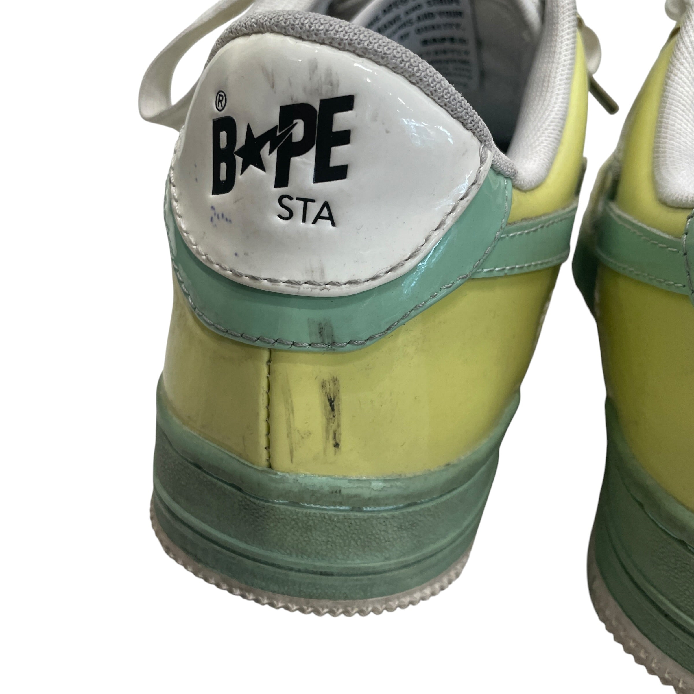 BAPE STA!/Low-Sneakers/US 7/Nylon/GRN/91009J view 4