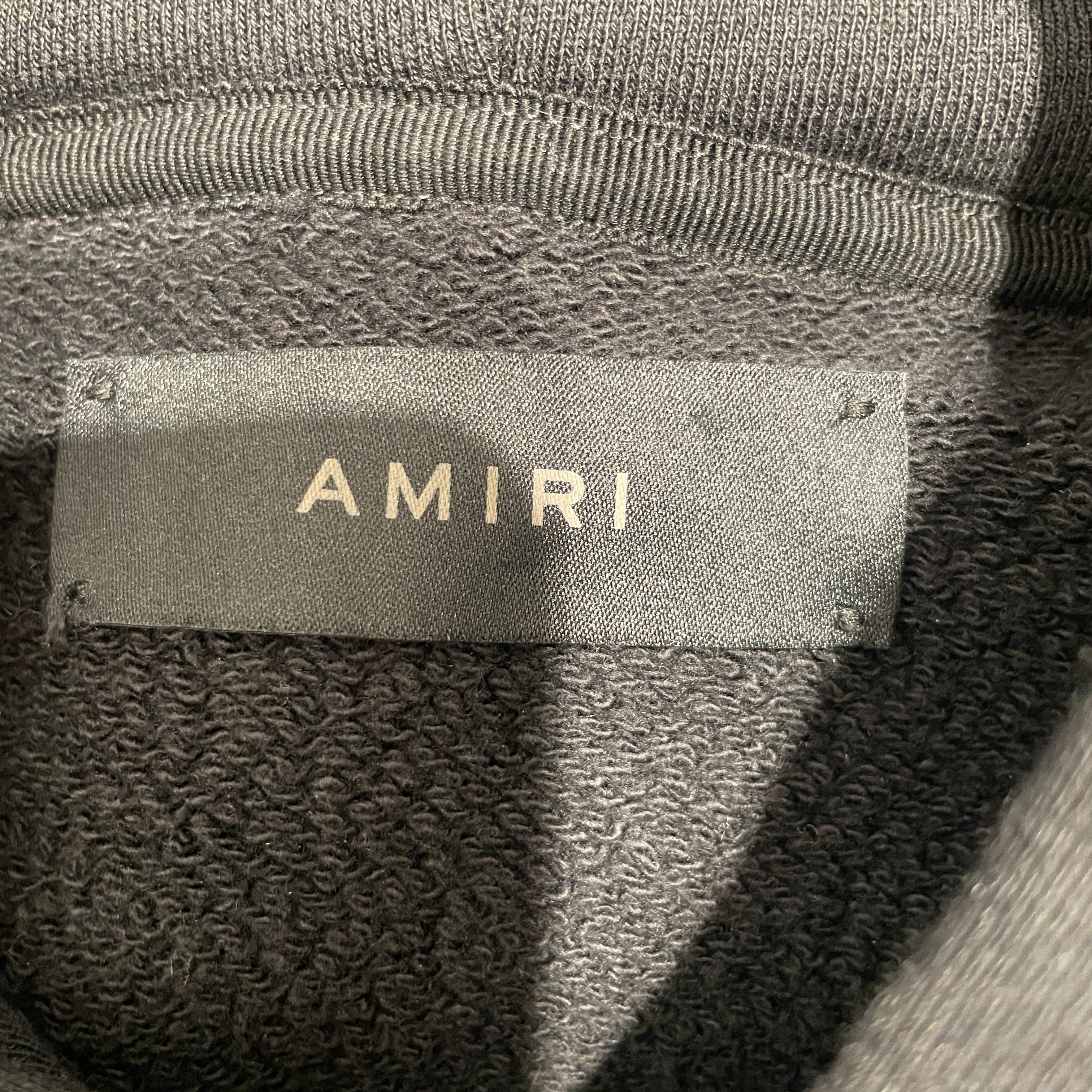 AMIRI/Hoodie/S/Cotton/BLK/LOGO view 3