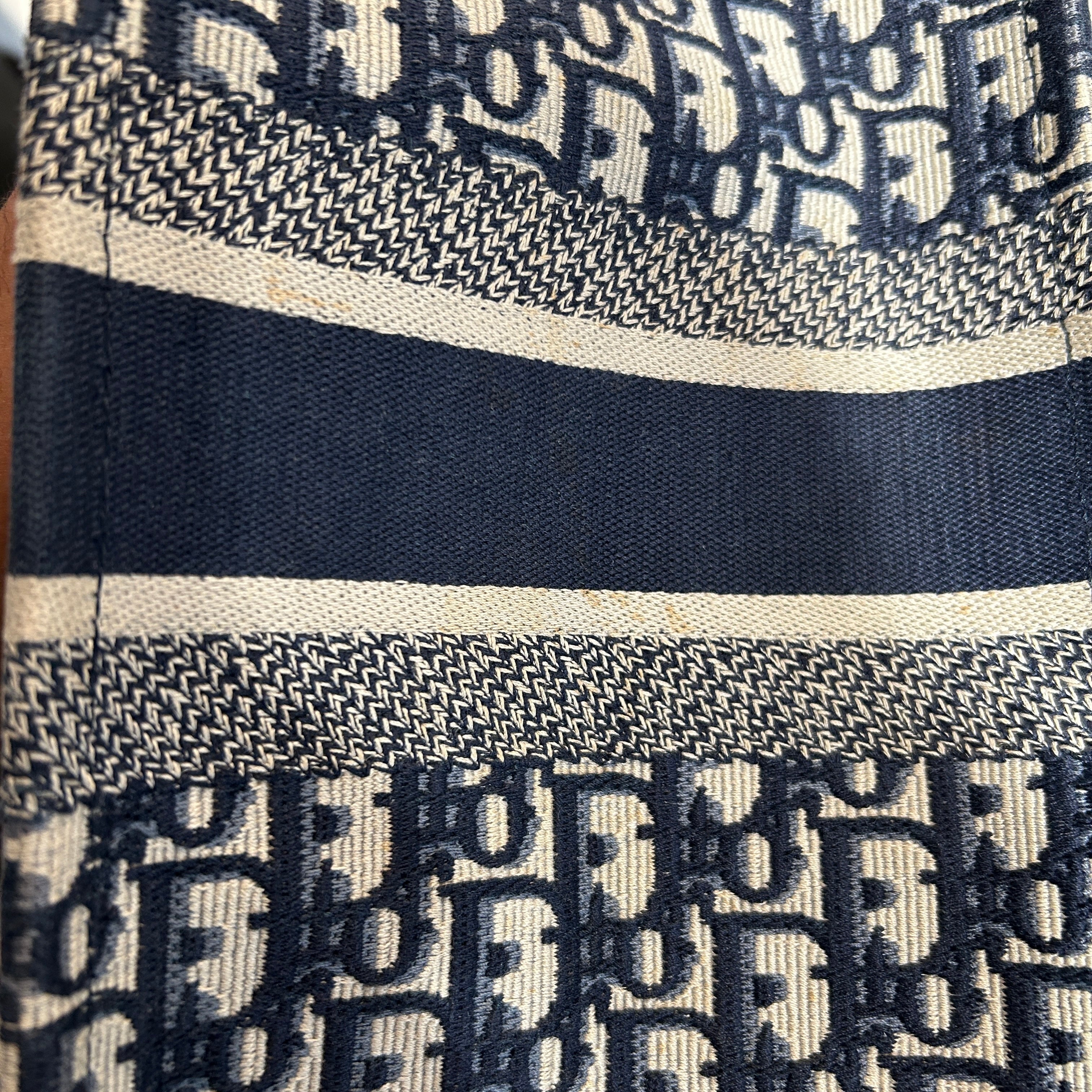 Christian Dior/Tote Bag/Monogram/Cotton/IDG/OBLIQUE JACQUARD LARGE view 7