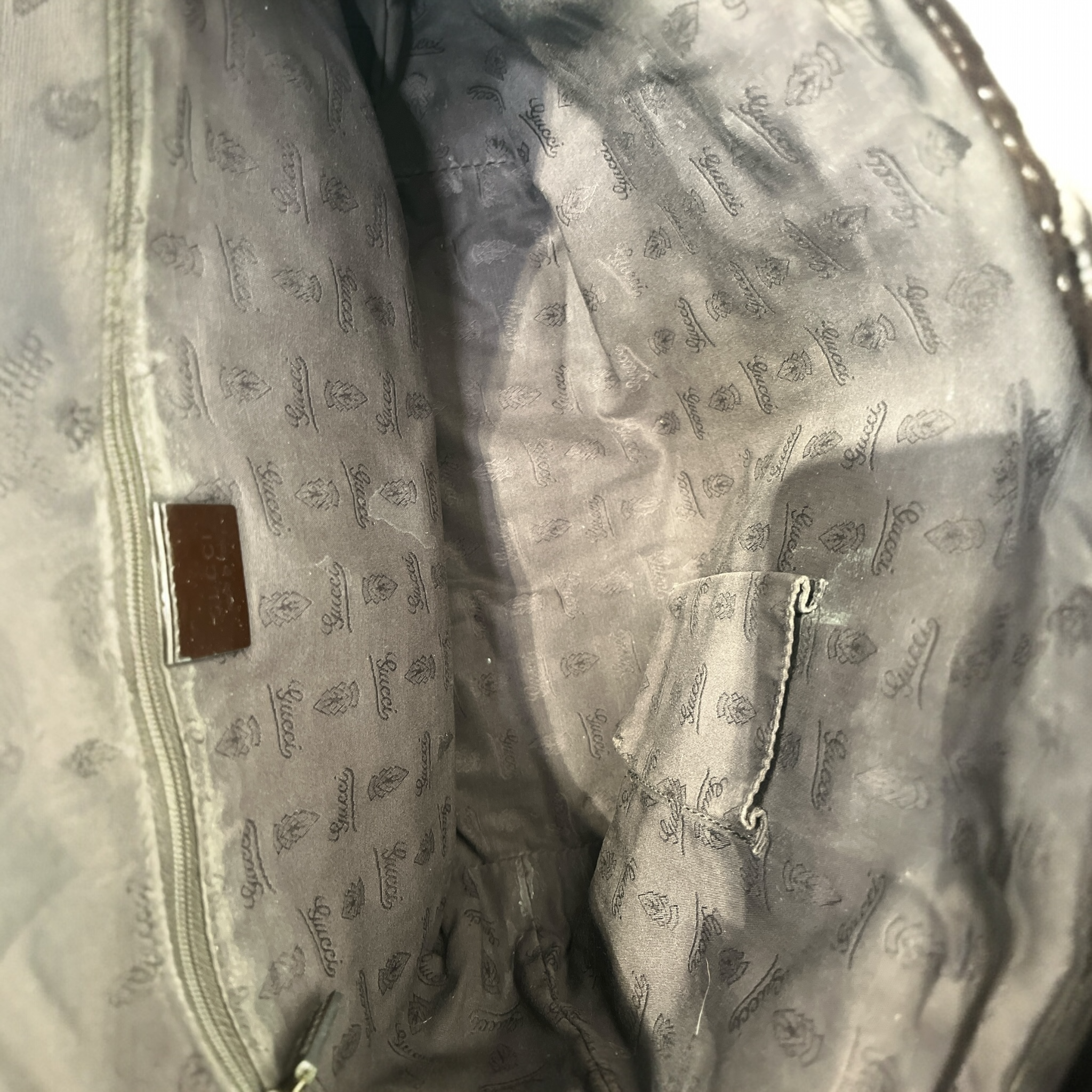 GUCCI/Bag/Cotton/KHK/GG canvas jolie view 5