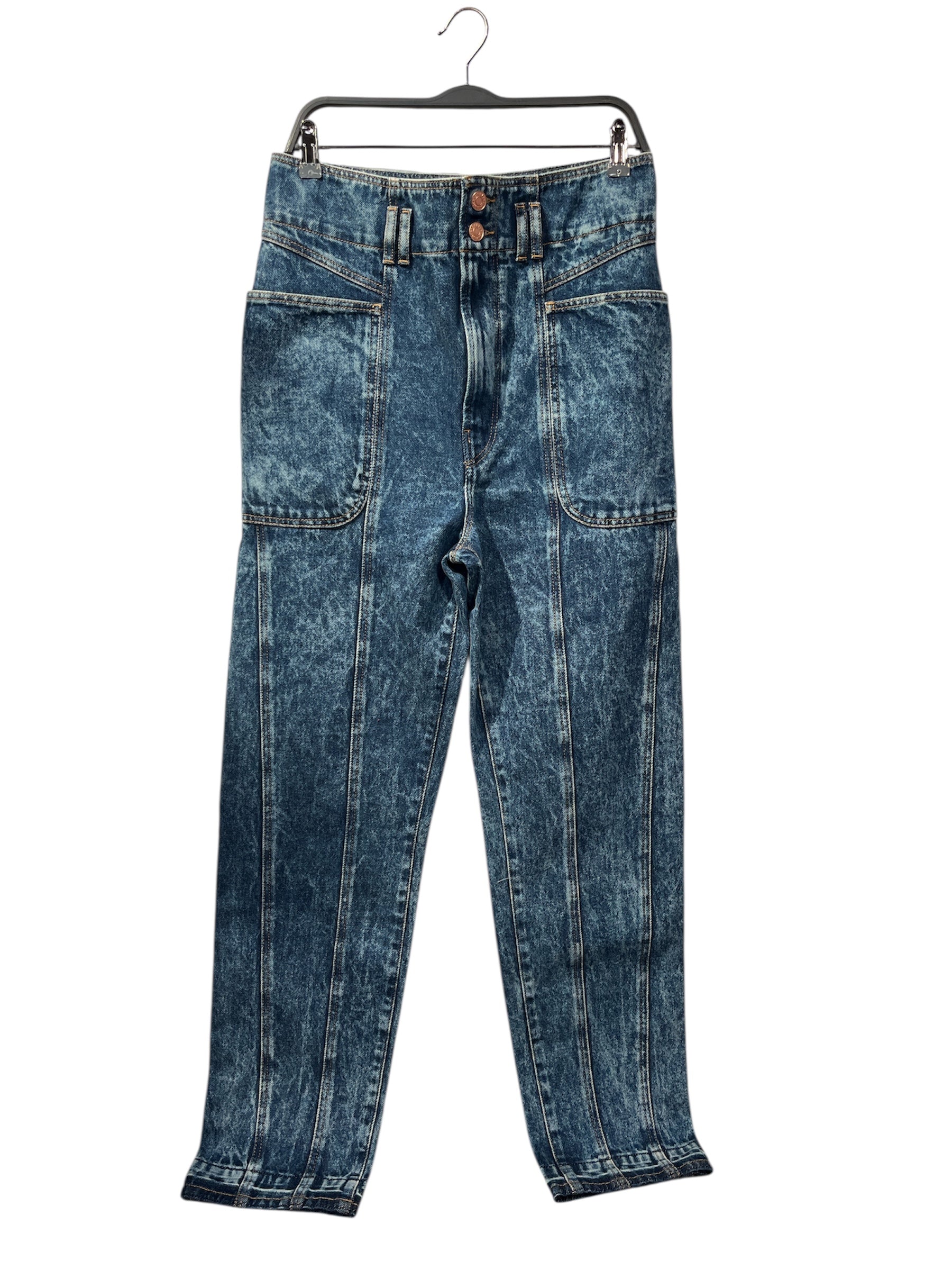 ISABEL MARANT/Wide Leg Pants/36/Denim/IDG/ view 1