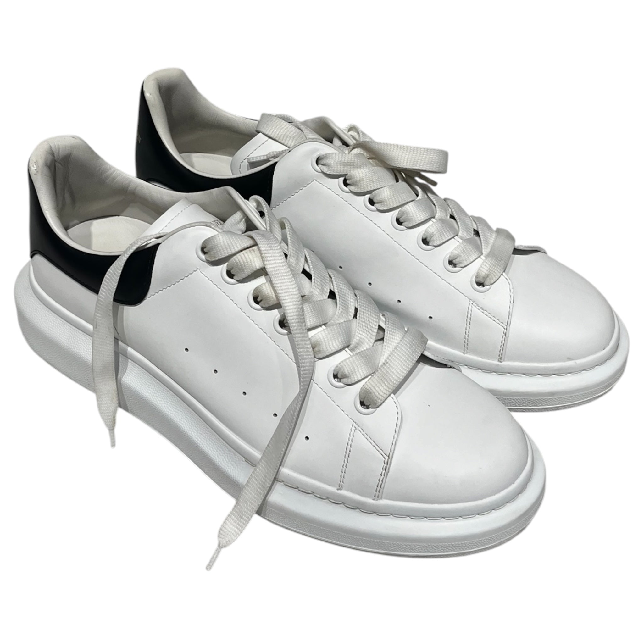 Alexander McQueen/Low-Sneakers/EU 45/Leather/WHT/ view 1