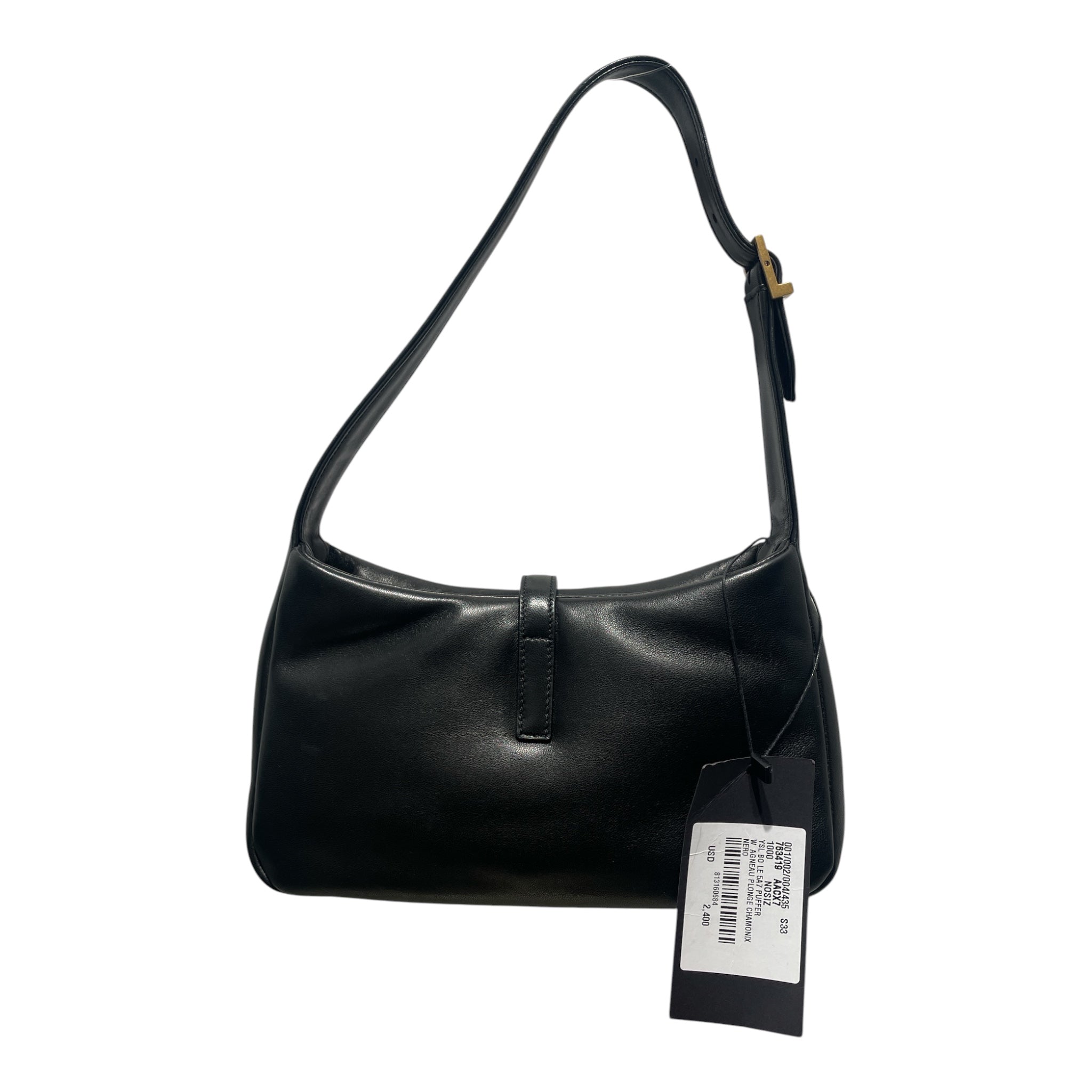 SAINT LAURENT/Hand Bag/Leather/BLK/Le 5 A 7 hobo view 2