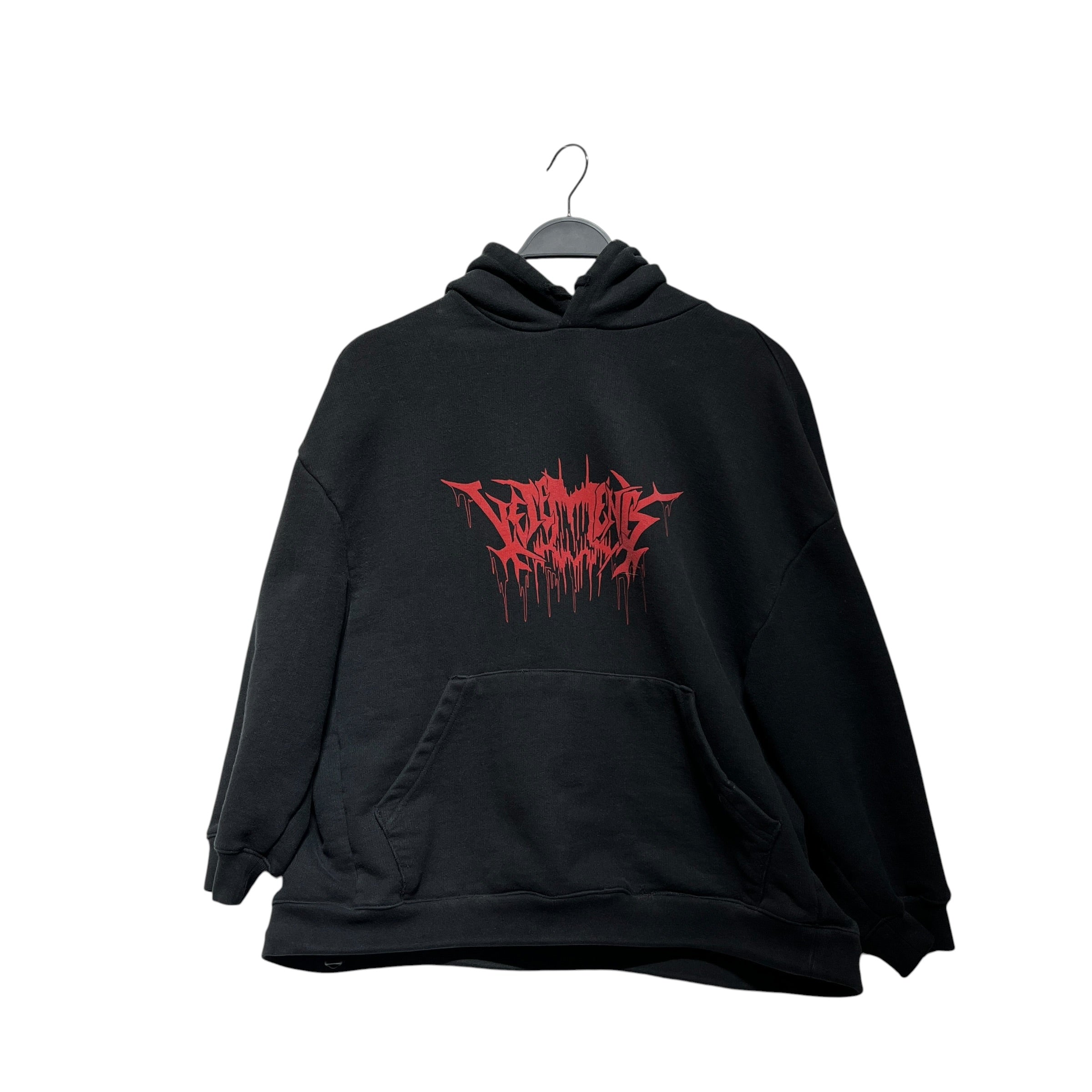 VETEMENTS/Tops/LG/Cotton/BLK/Oversize/cyber sigilism view 1