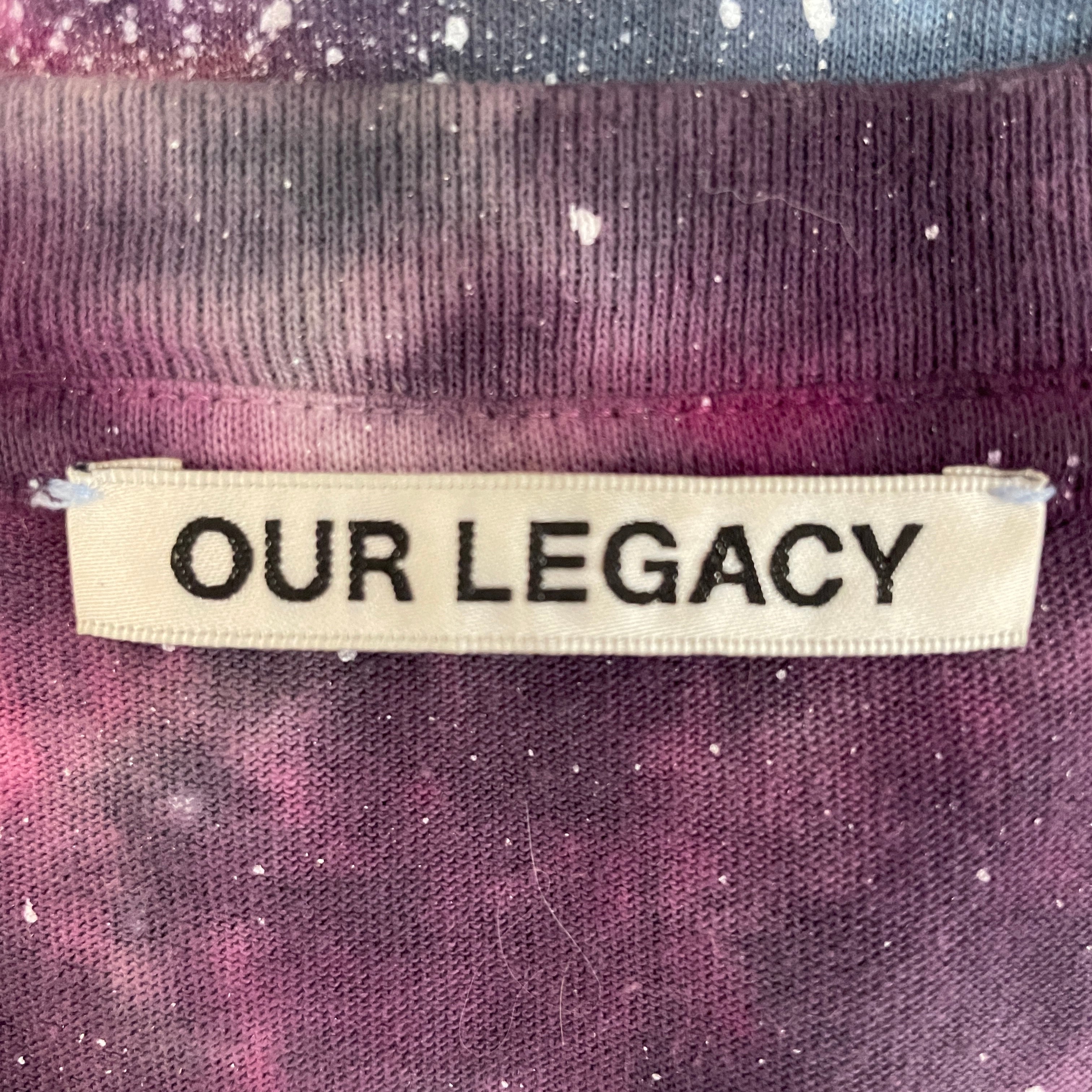 OUR LEGACY/LS T-Shirt/50/Cotton/MLT/All Over Print/Firework Tie-dye LS T-shirt view 3