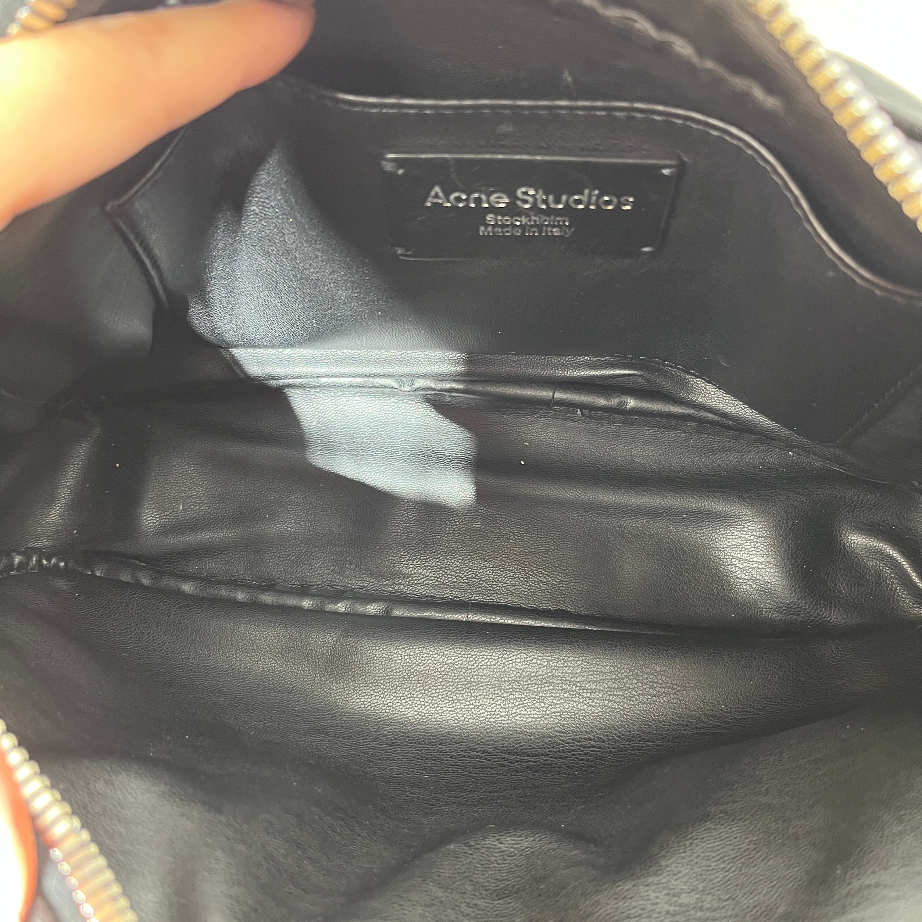 Acne Studios/Hand Bag/Leather/BLK/CAMERO PARTY BAG view 8