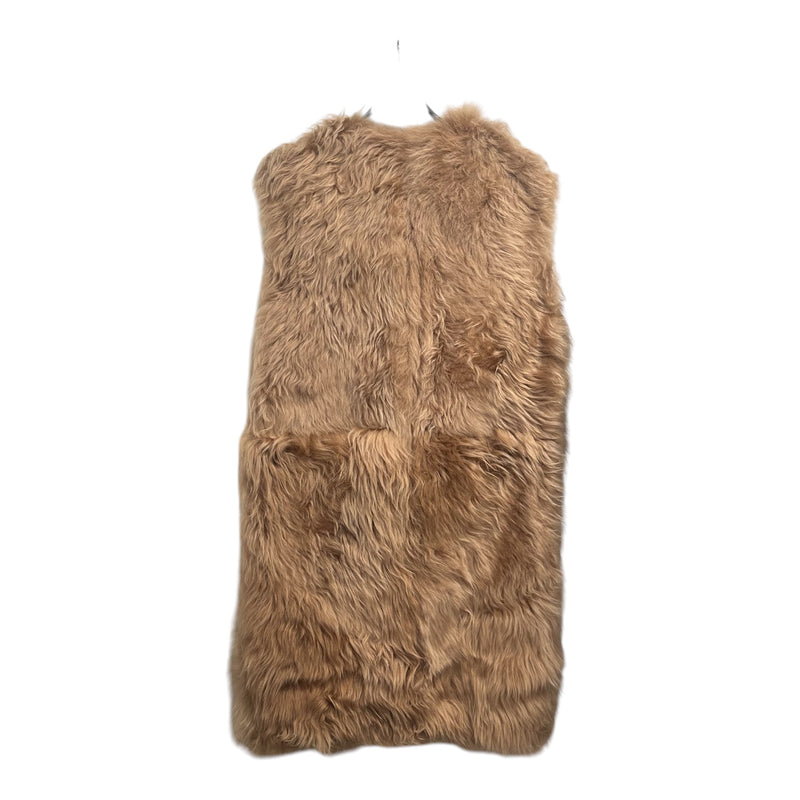 MARNI/SL Dress/38/Fur/BEG/fur and leather reversable