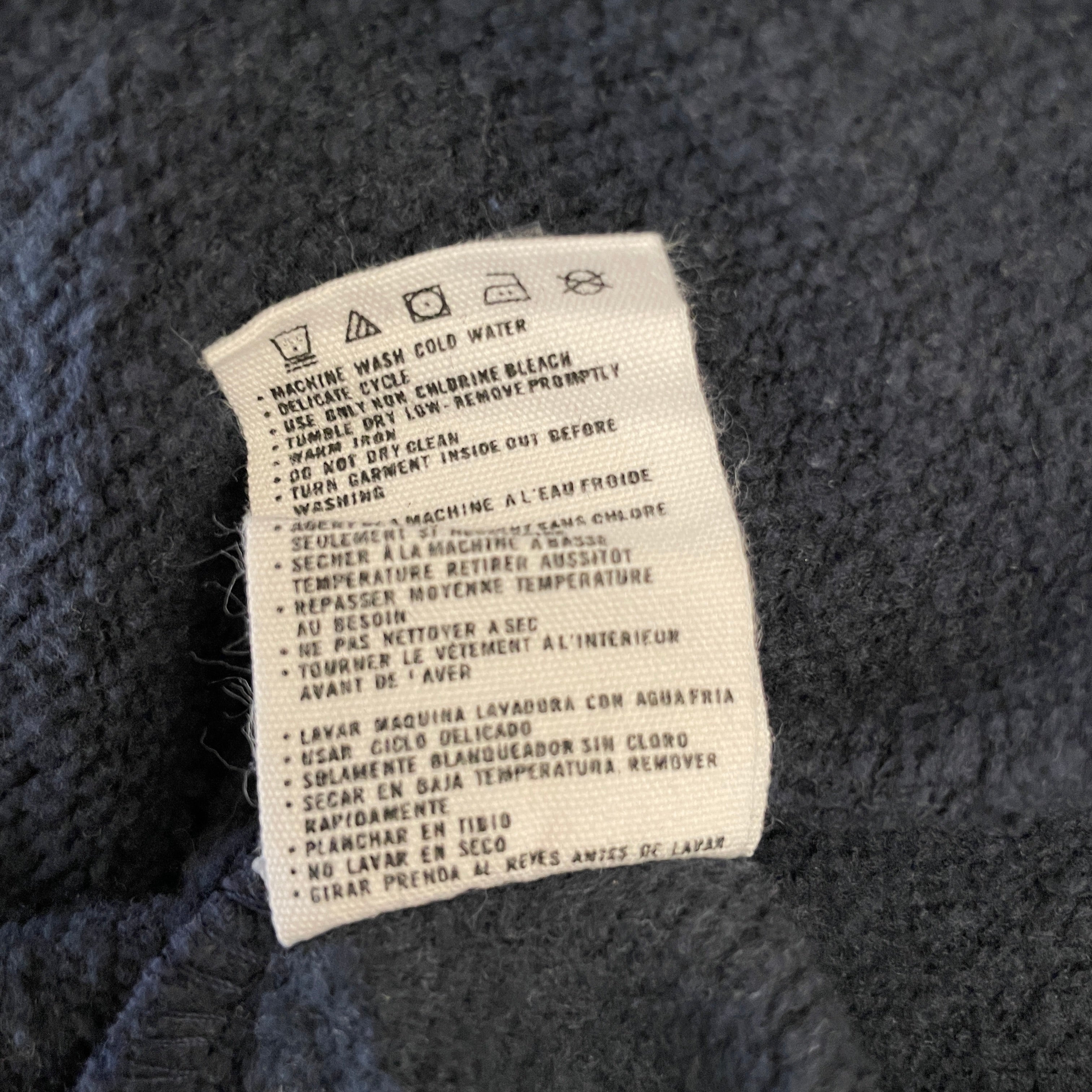 Eric Emanuel/NEW ERA/Hoodie/L/Graphic/Cotton/NVY/NEW YORK HOODIE view 3