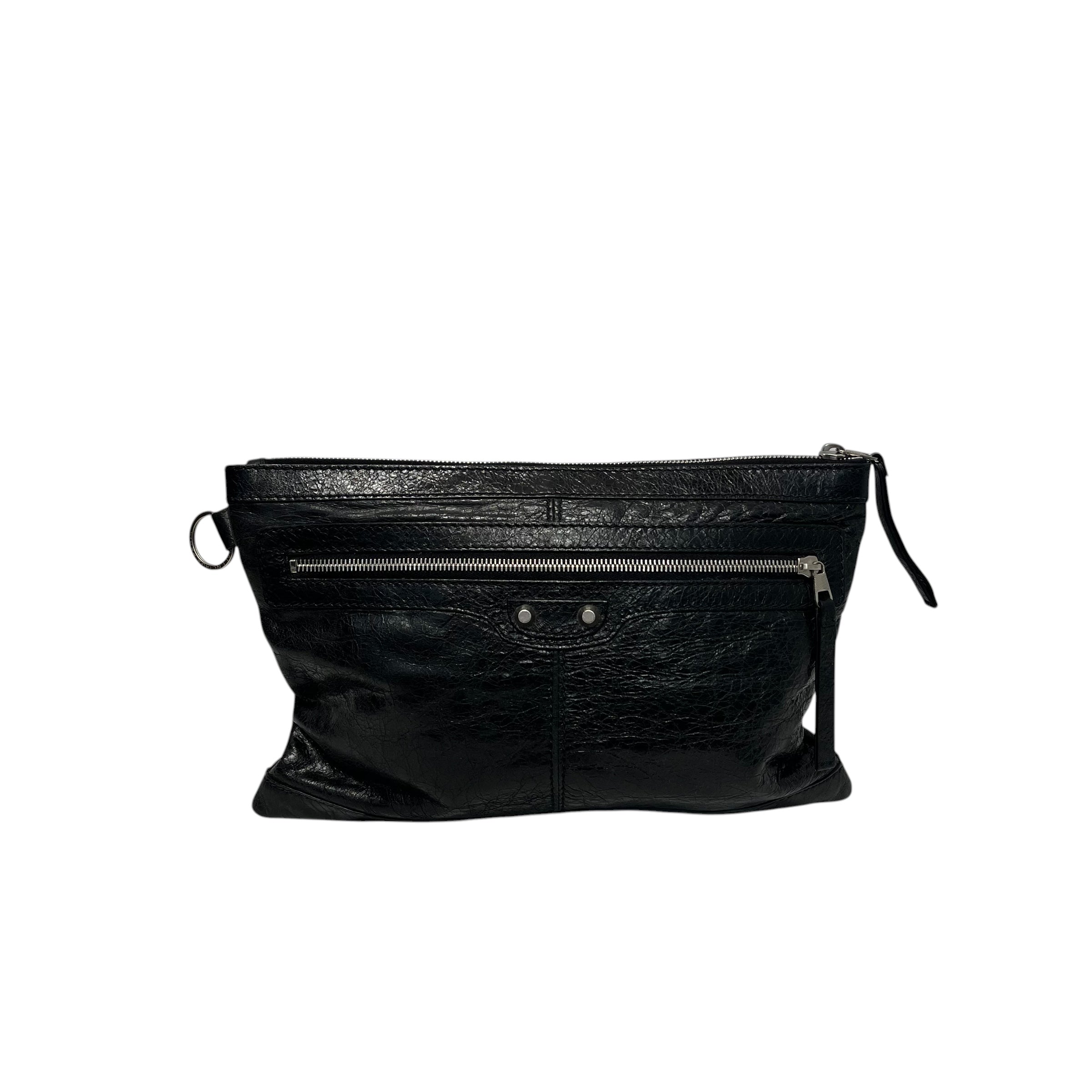 BALENCIAGA/Pouch/Lambskin/BLK/ view 1