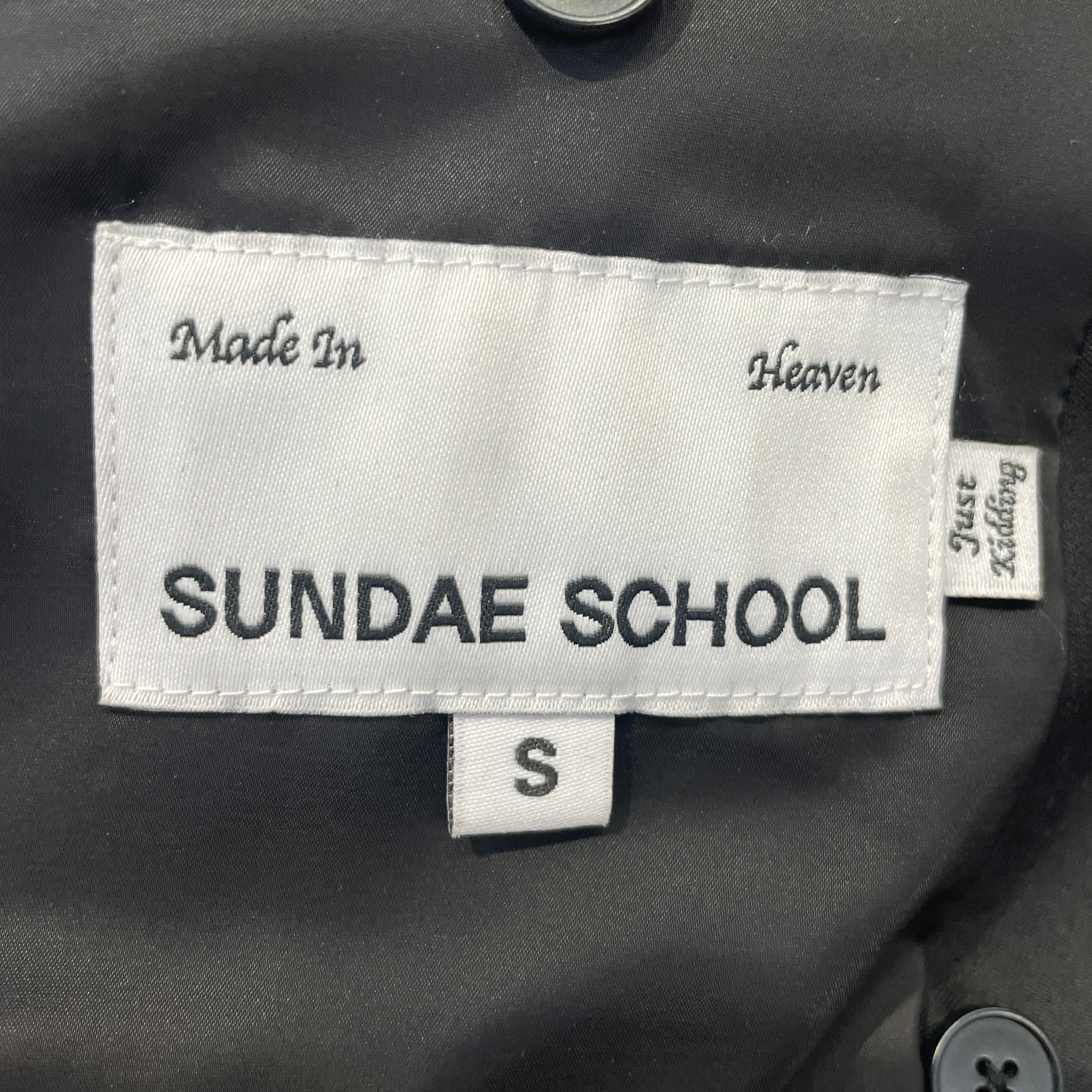 Sundae School/Tailored Jkt/M/Wool/BLK/DOUBLE DUTY BLAZER view 4