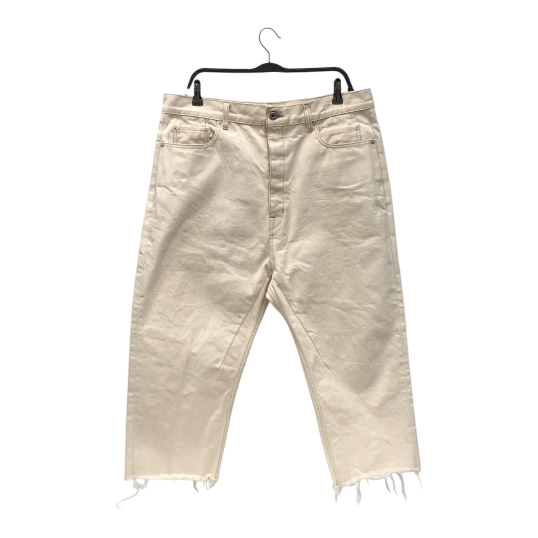 RICK OWENS DRKSHDW/Bootcut Pants/36/Denim/CRM/Button Fly/RR01B1320-HNJP view 1