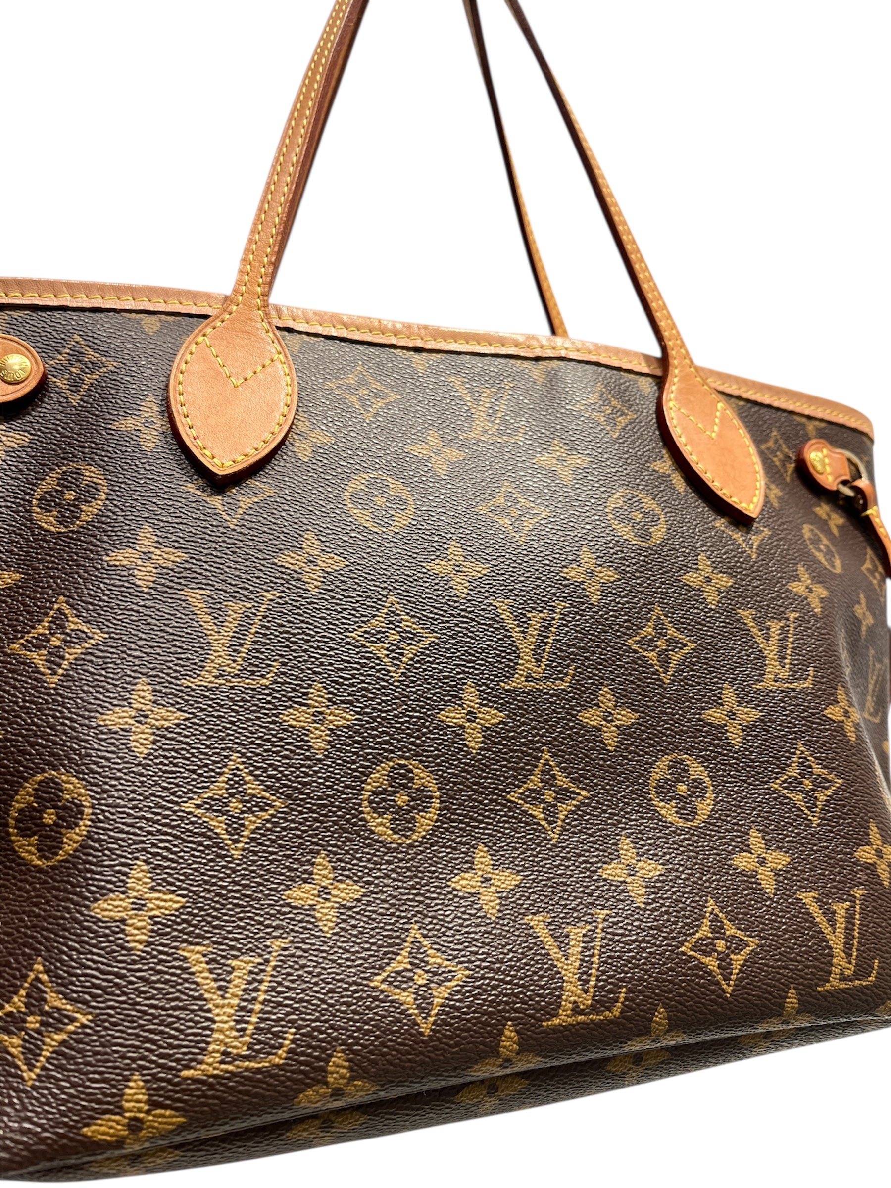 LOUIS VUITTON/Hand Bag/All Over Print/Leather/BRW/Neverfull PM view 6