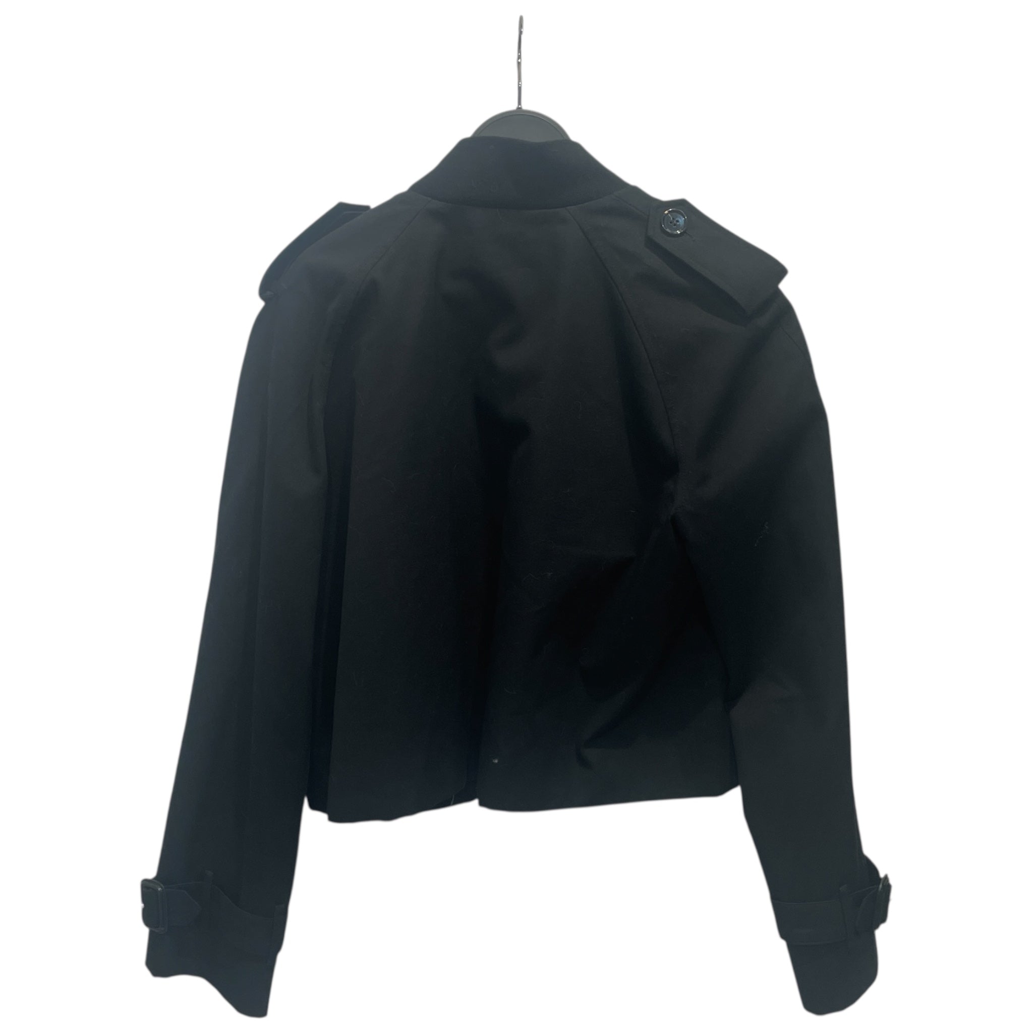 BURBERRY/Coat/10/Cotton/BLK/Fenhurst Cropped view 2