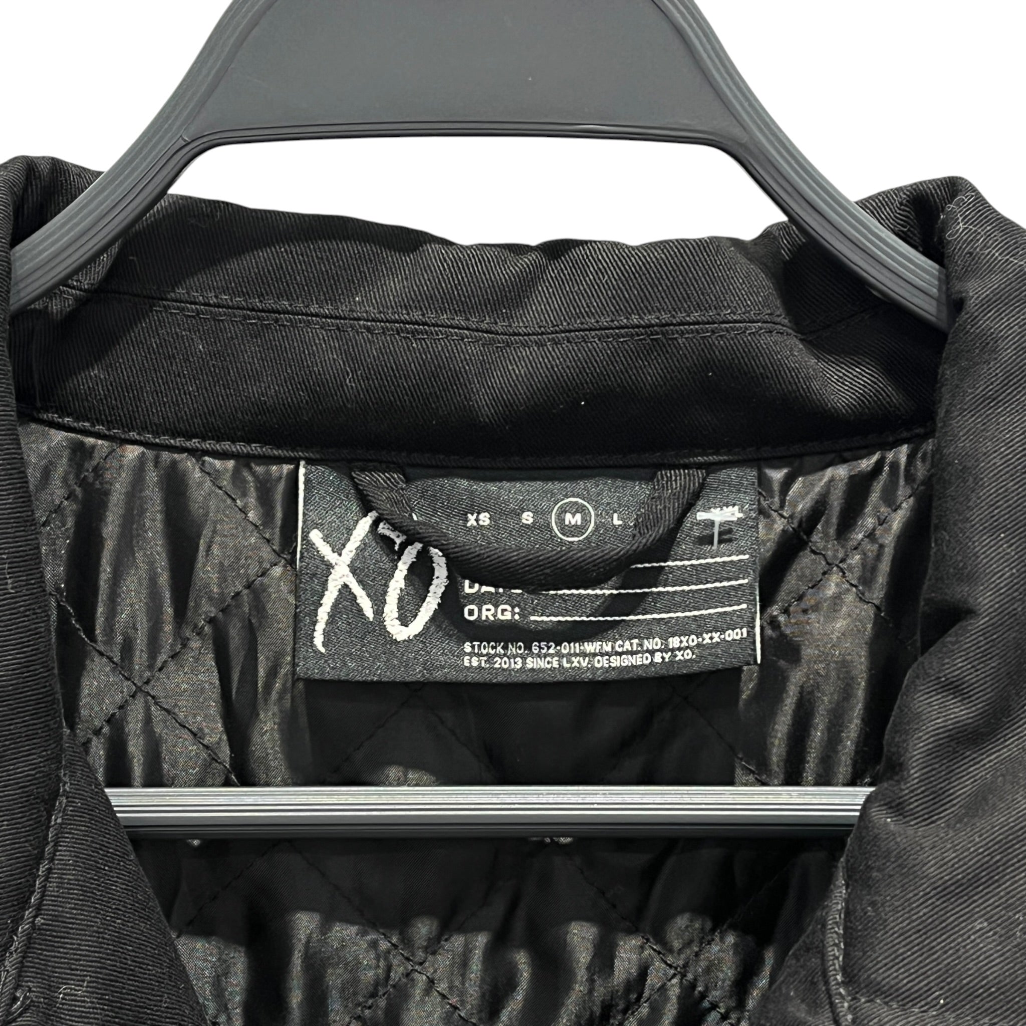 THE WEEKND/Jacket/XXL/Cotton/BLK/Graphic/XO MADNESS WORK JACKET KOTF view 4